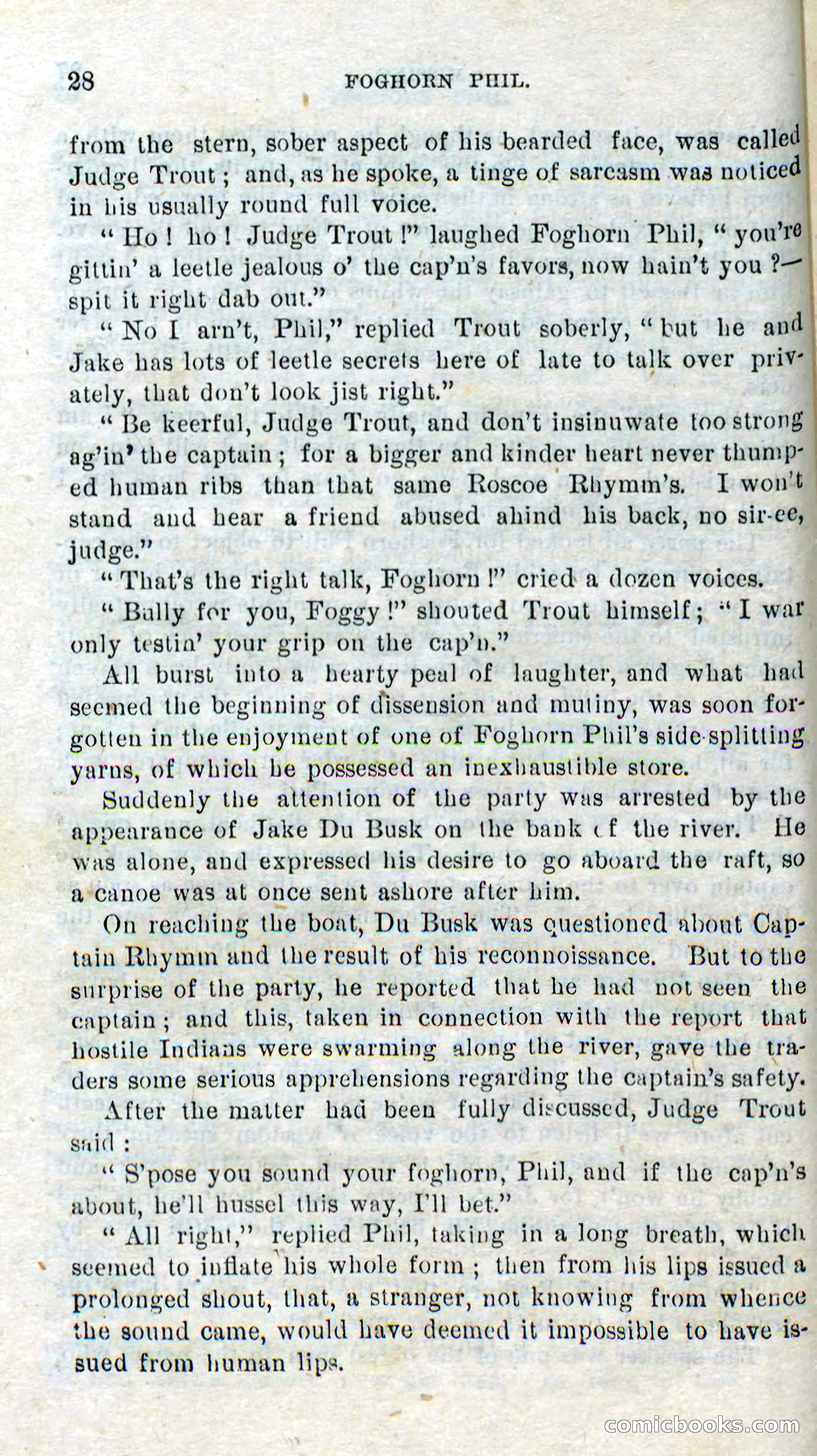 Beadle's Dime Novels No. 310: Foghorn Phil — page 26 of 94