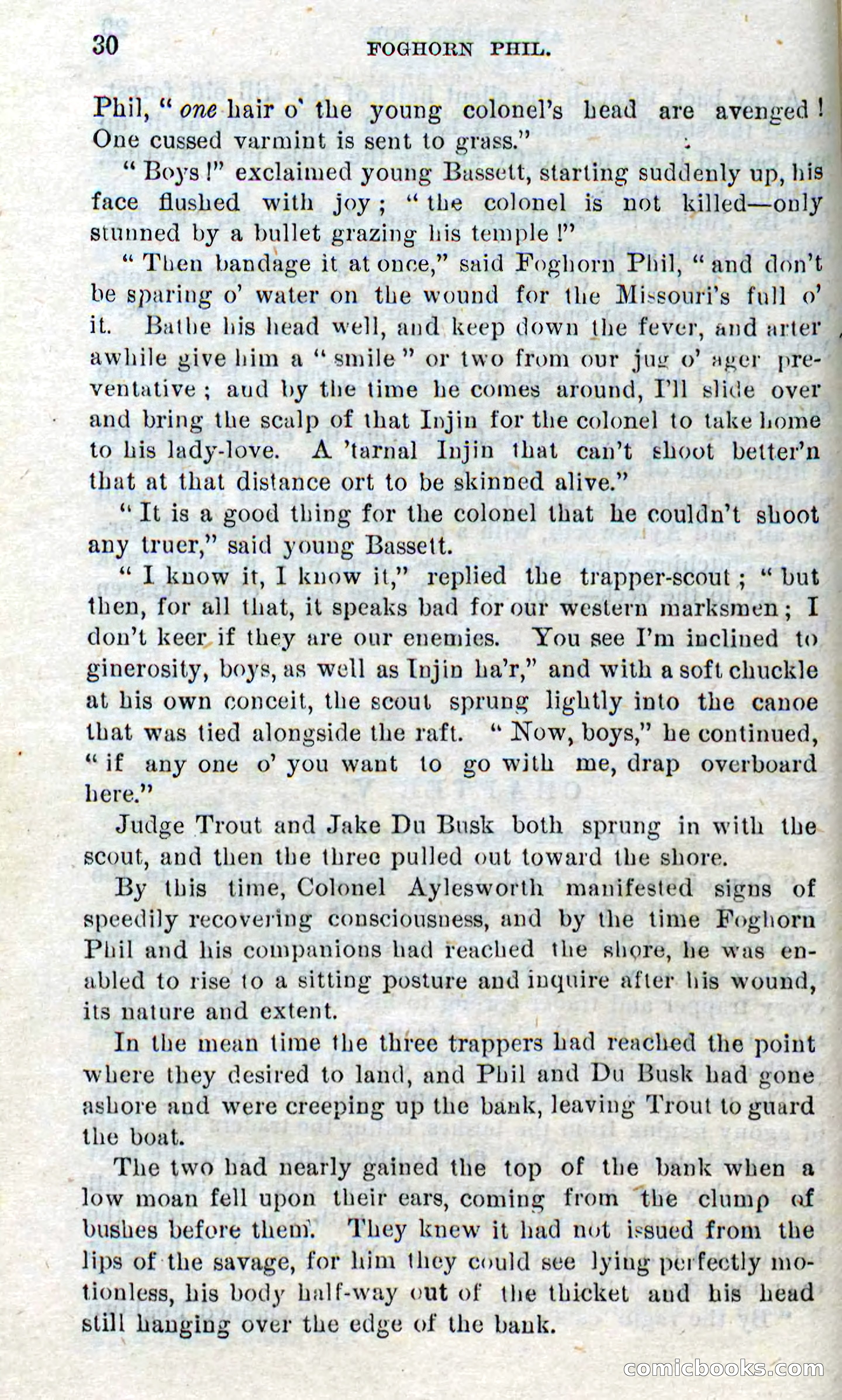Beadle's Dime Novels No. 310: Foghorn Phil — page 28 of 94