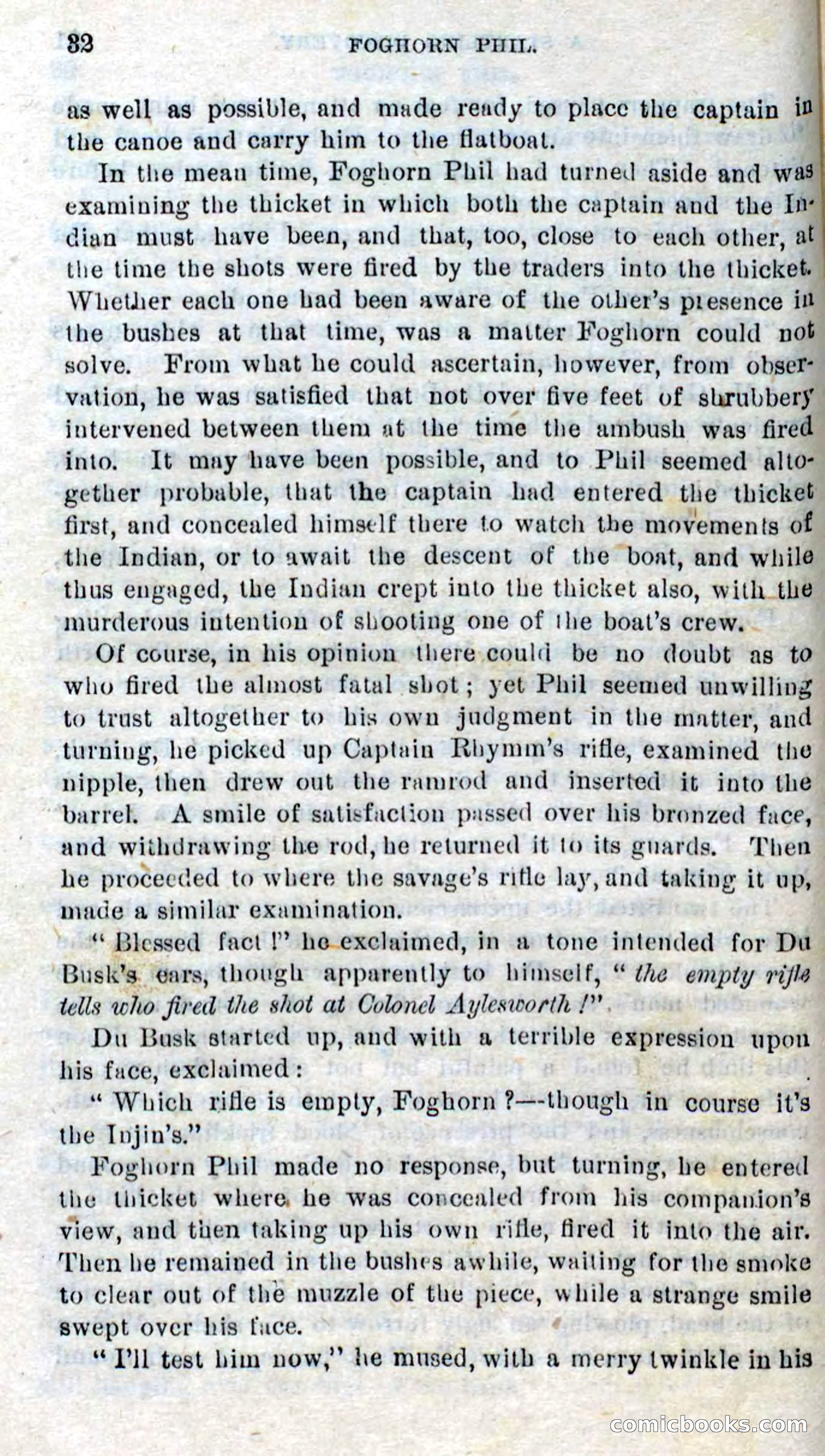 Beadle's Dime Novels No. 310: Foghorn Phil — page 30 of 94