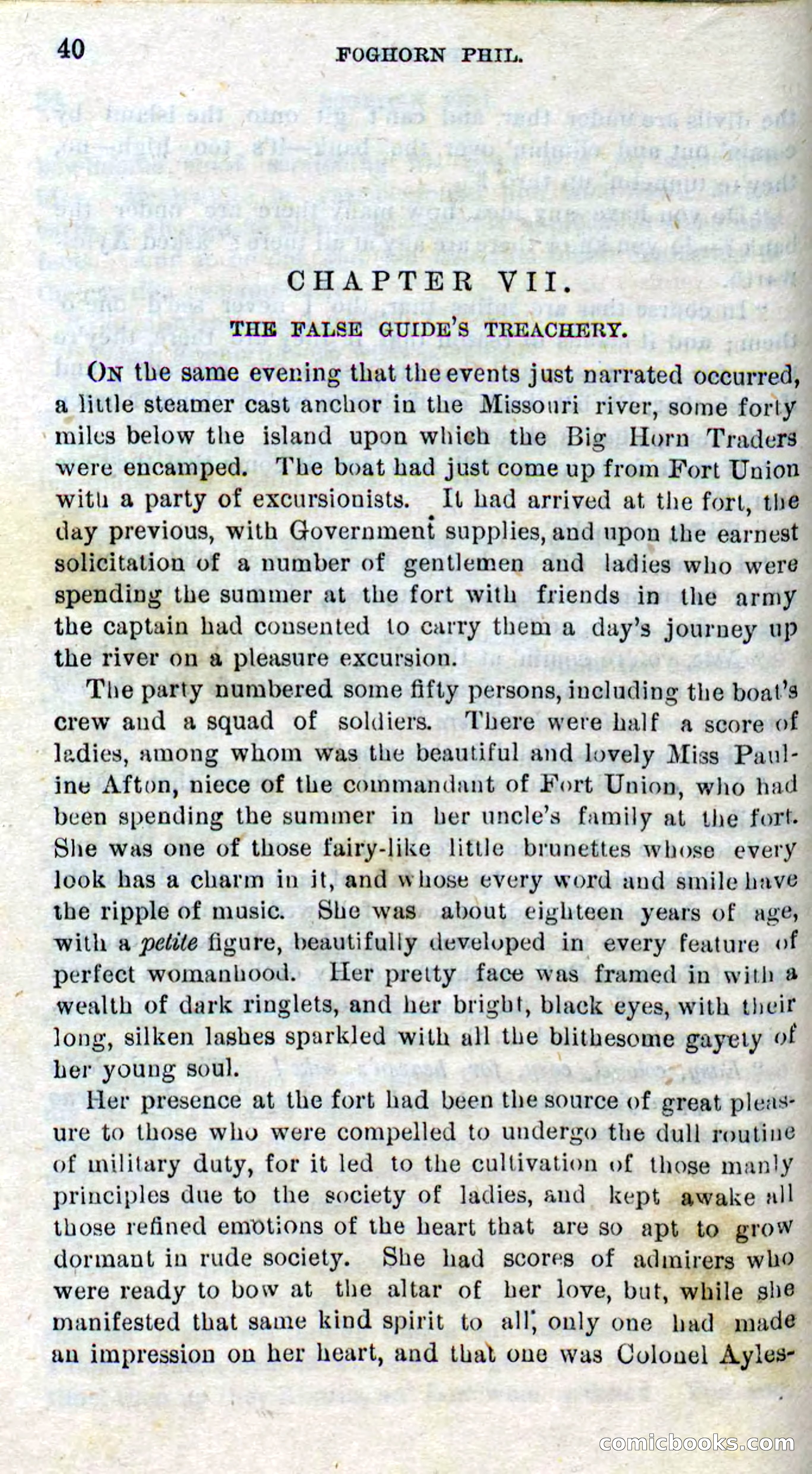 Beadle's Dime Novels No. 310: Foghorn Phil — page 38 of 94