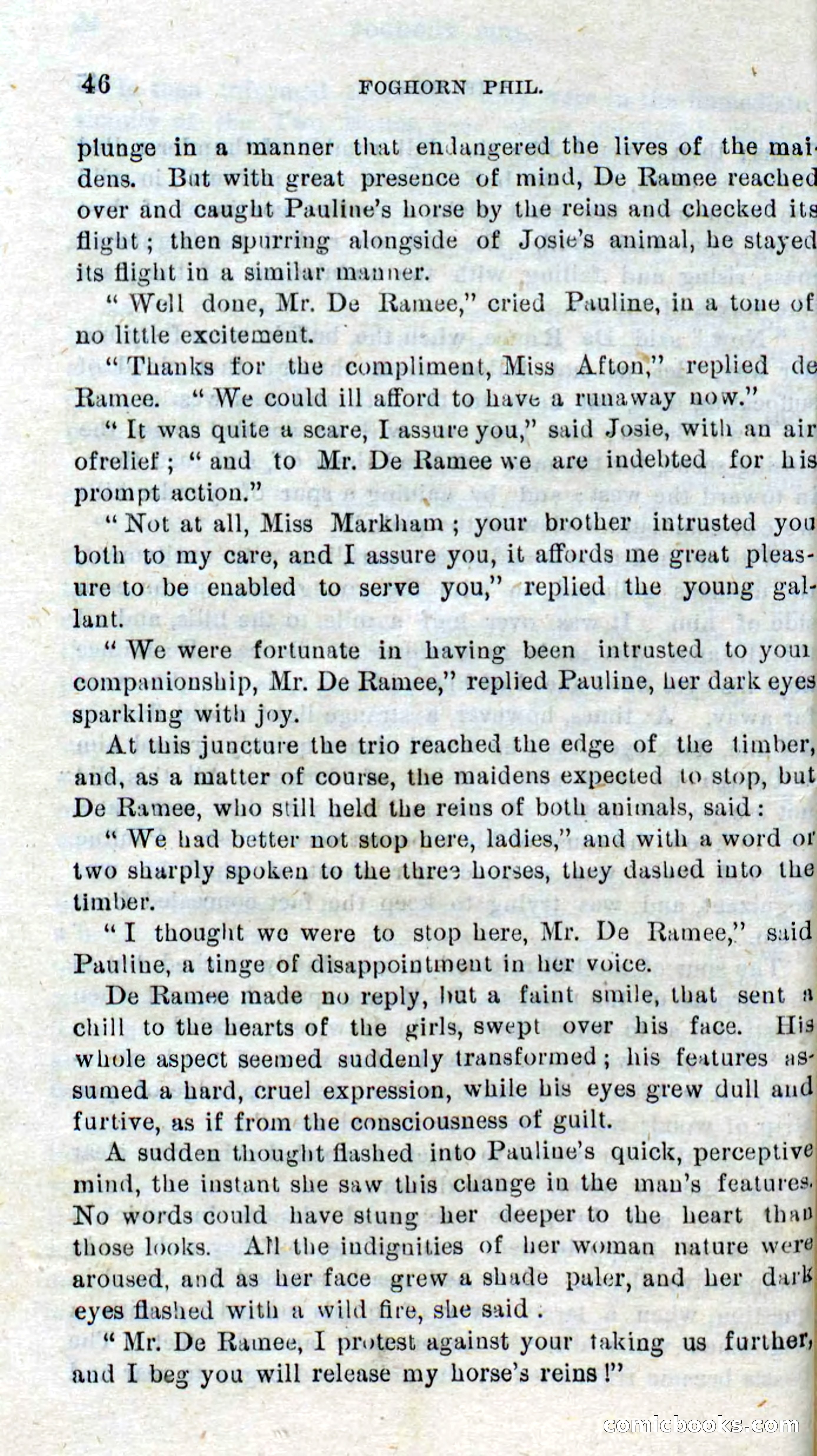 Beadle's Dime Novels No. 310: Foghorn Phil — page 44 of 94