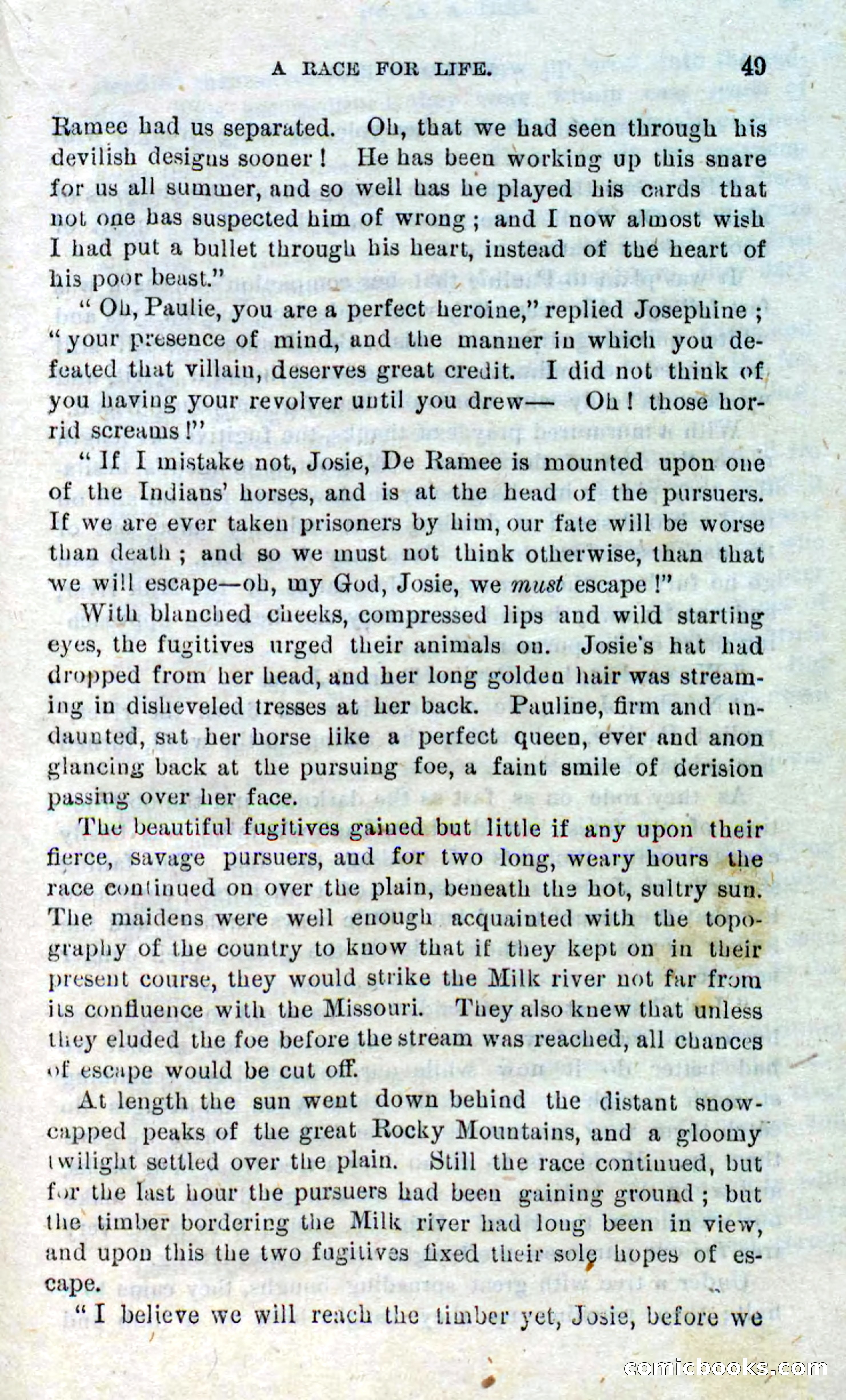 Beadle's Dime Novels No. 310: Foghorn Phil — page 47 of 94