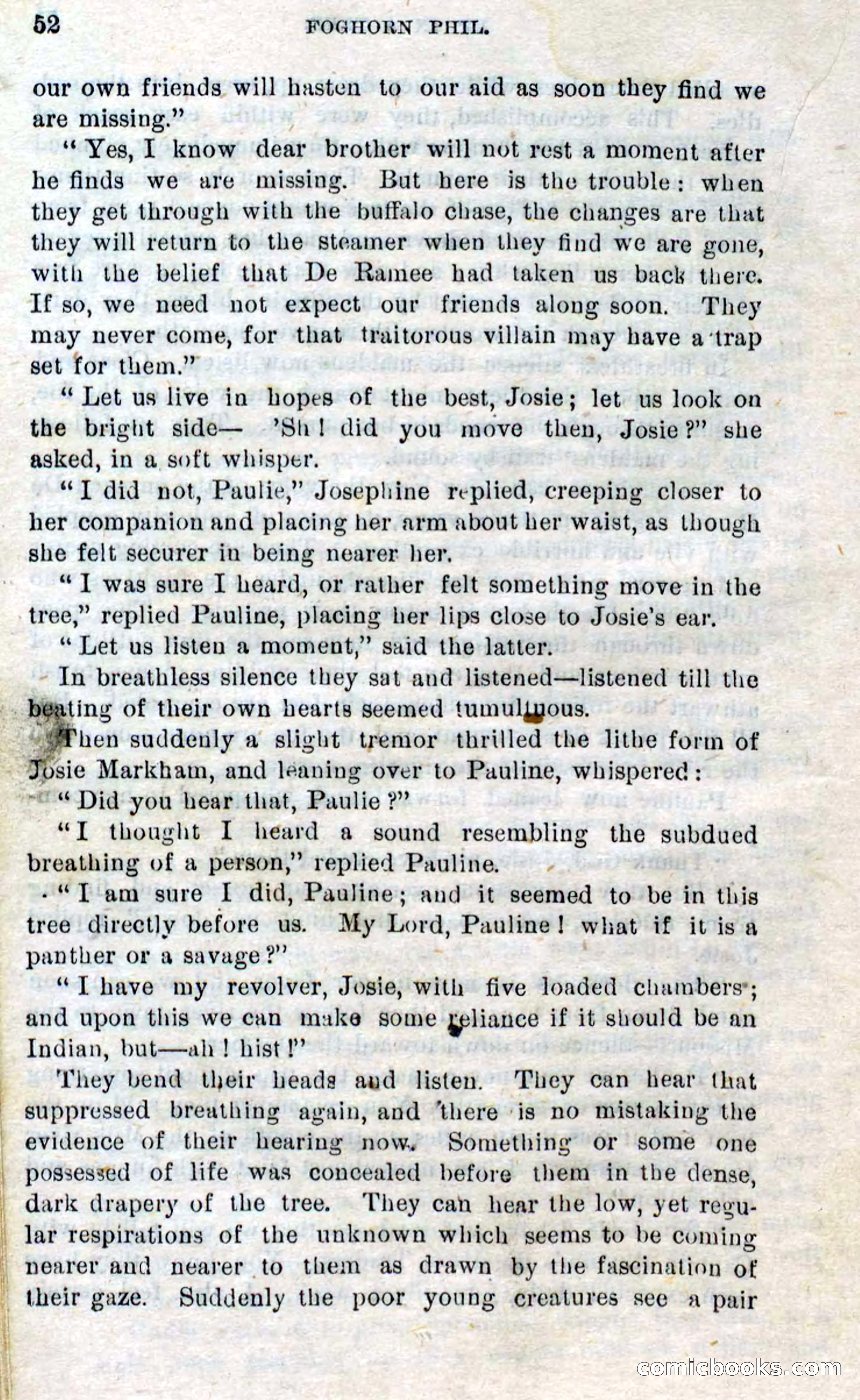 Beadle's Dime Novels No. 310: Foghorn Phil — page 50 of 94