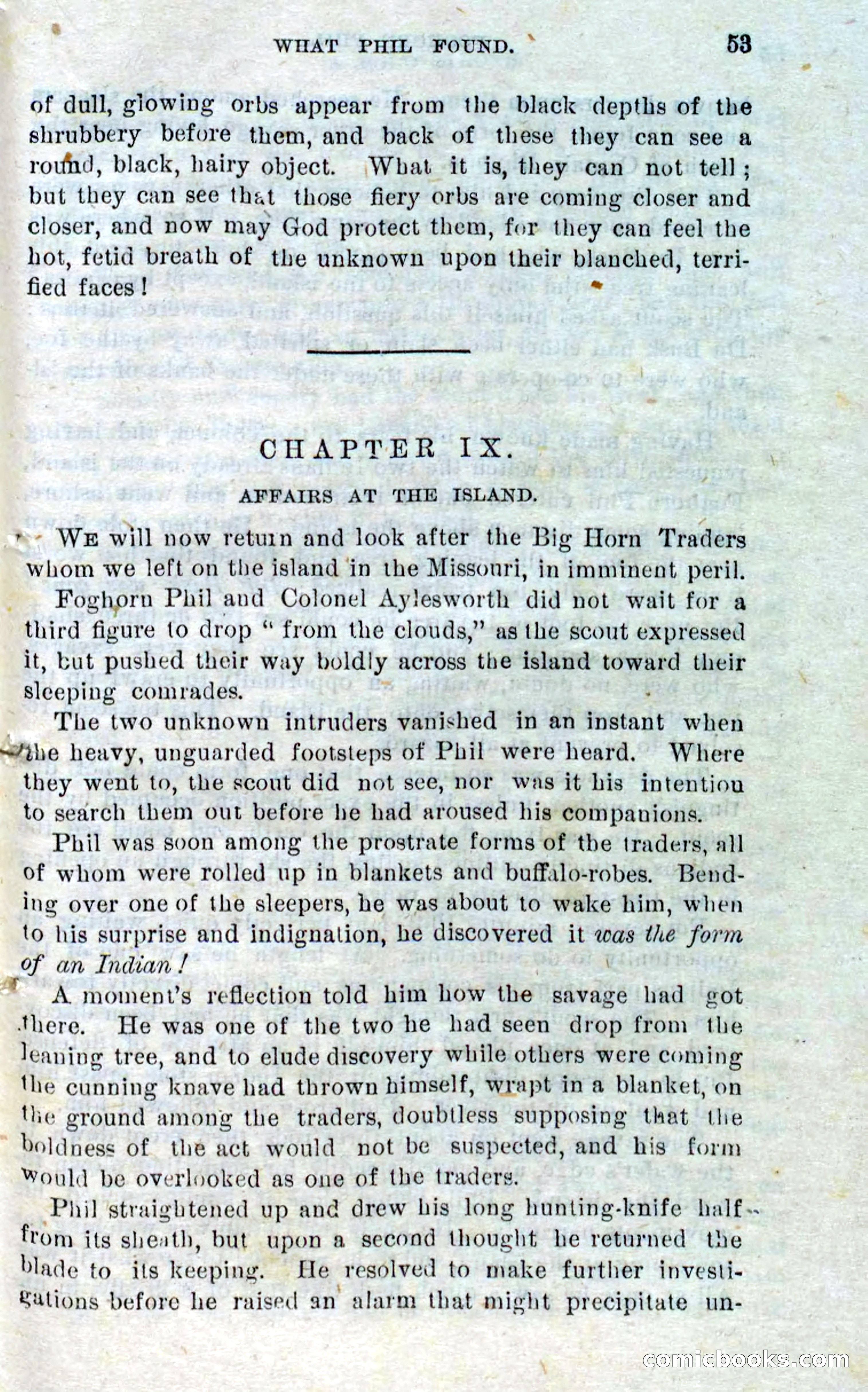 Beadle's Dime Novels No. 310: Foghorn Phil — page 51 of 94