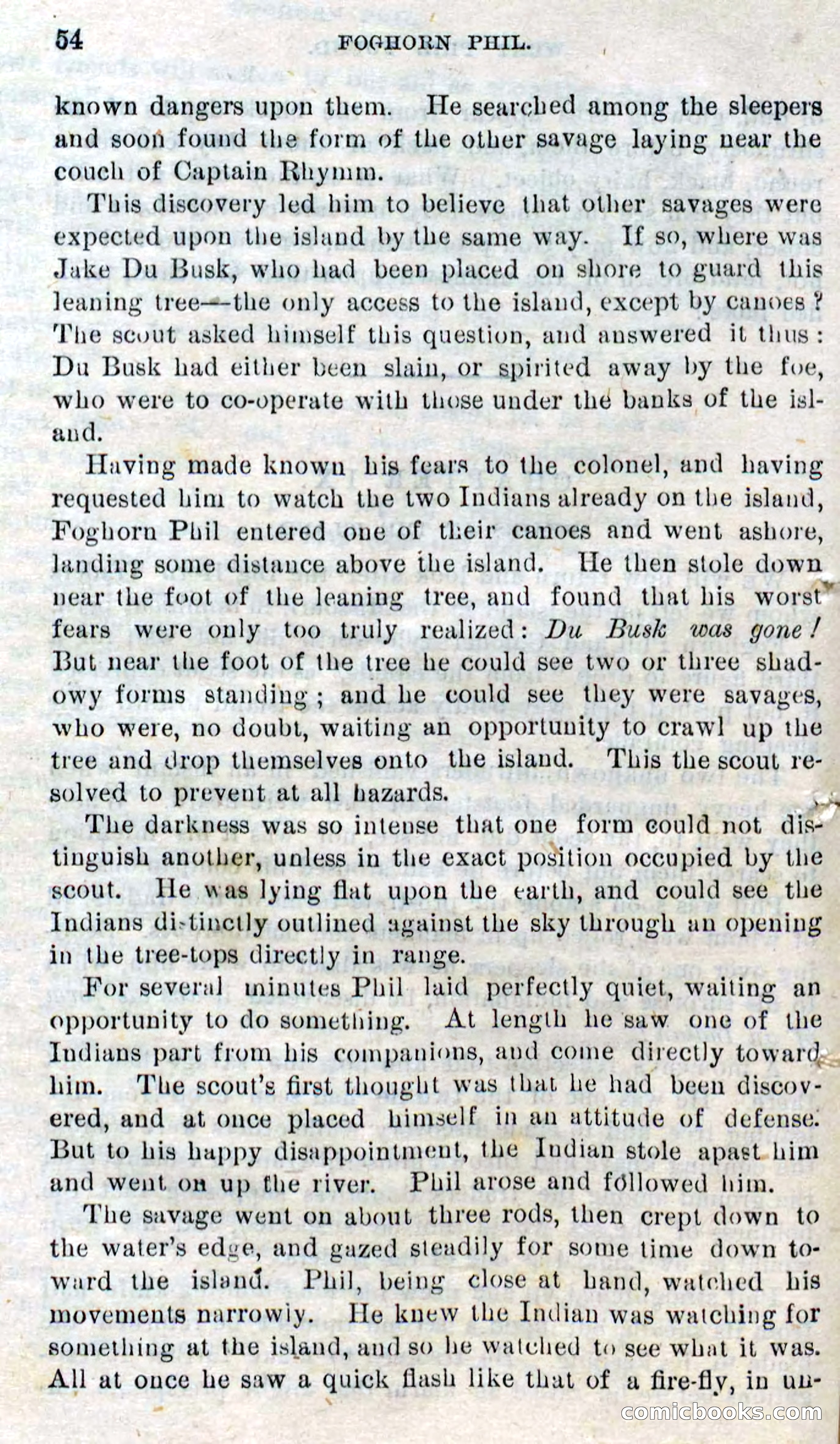 Beadle's Dime Novels No. 310: Foghorn Phil — page 52 of 94