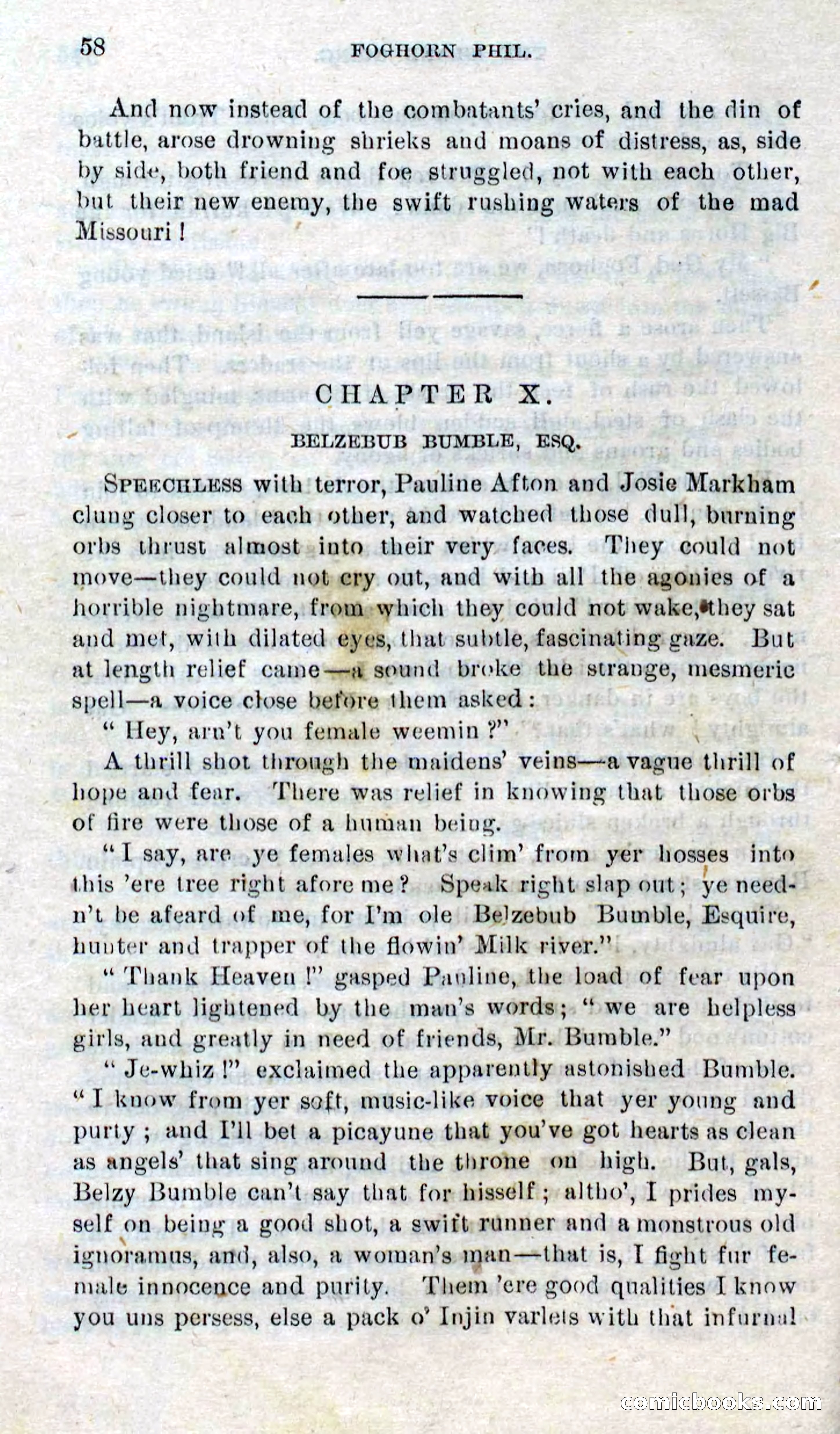 Beadle's Dime Novels No. 310: Foghorn Phil — page 56 of 94