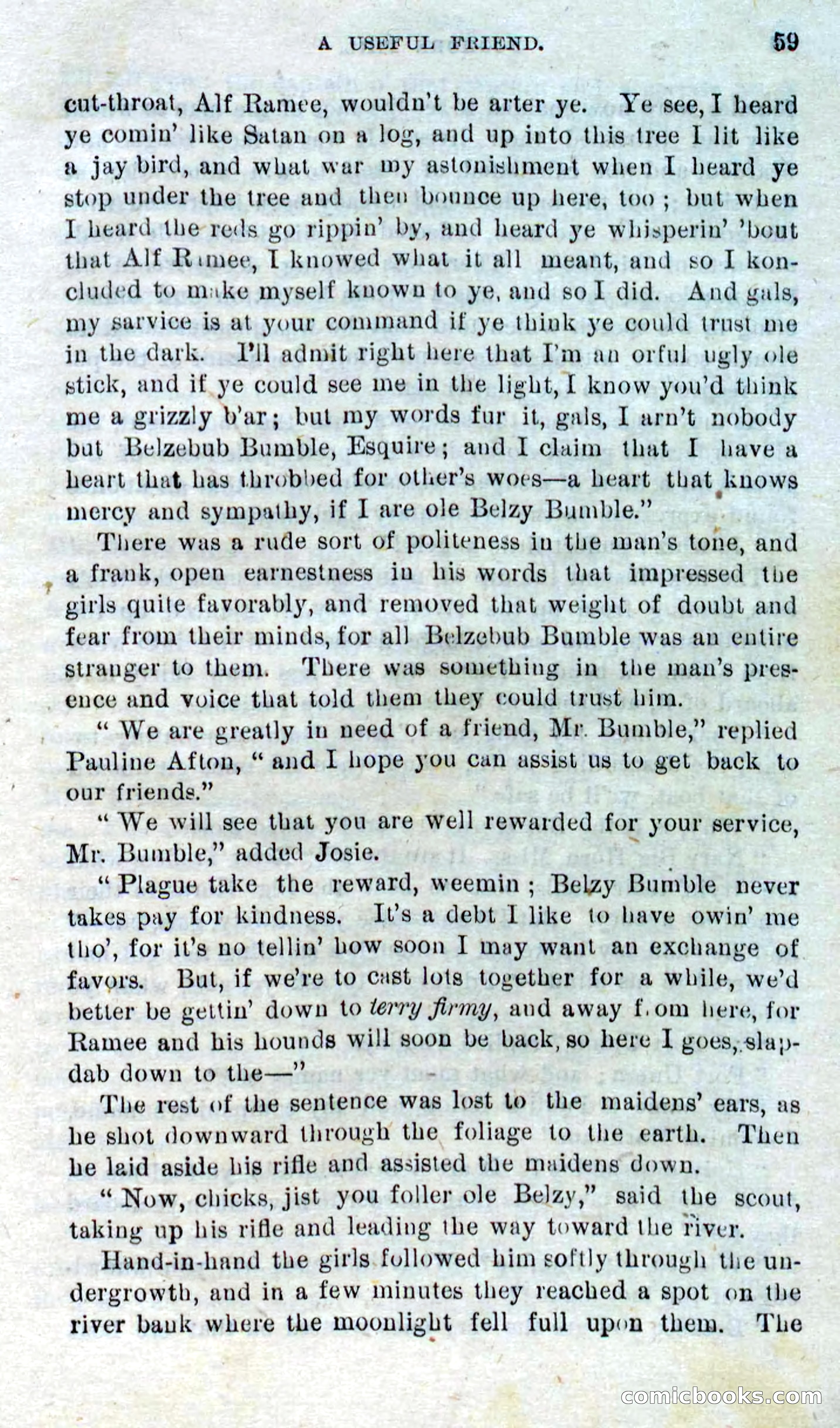 Beadle's Dime Novels No. 310: Foghorn Phil — page 57 of 94