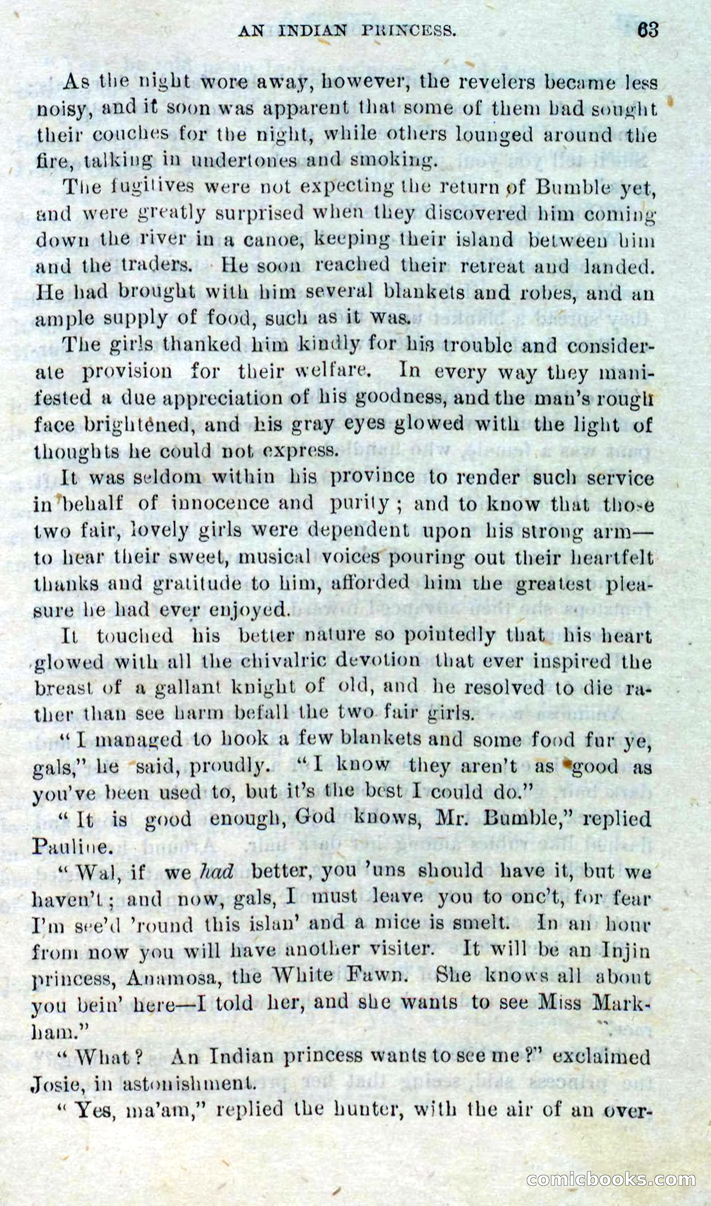 Beadle's Dime Novels No. 310: Foghorn Phil — page 61 of 94