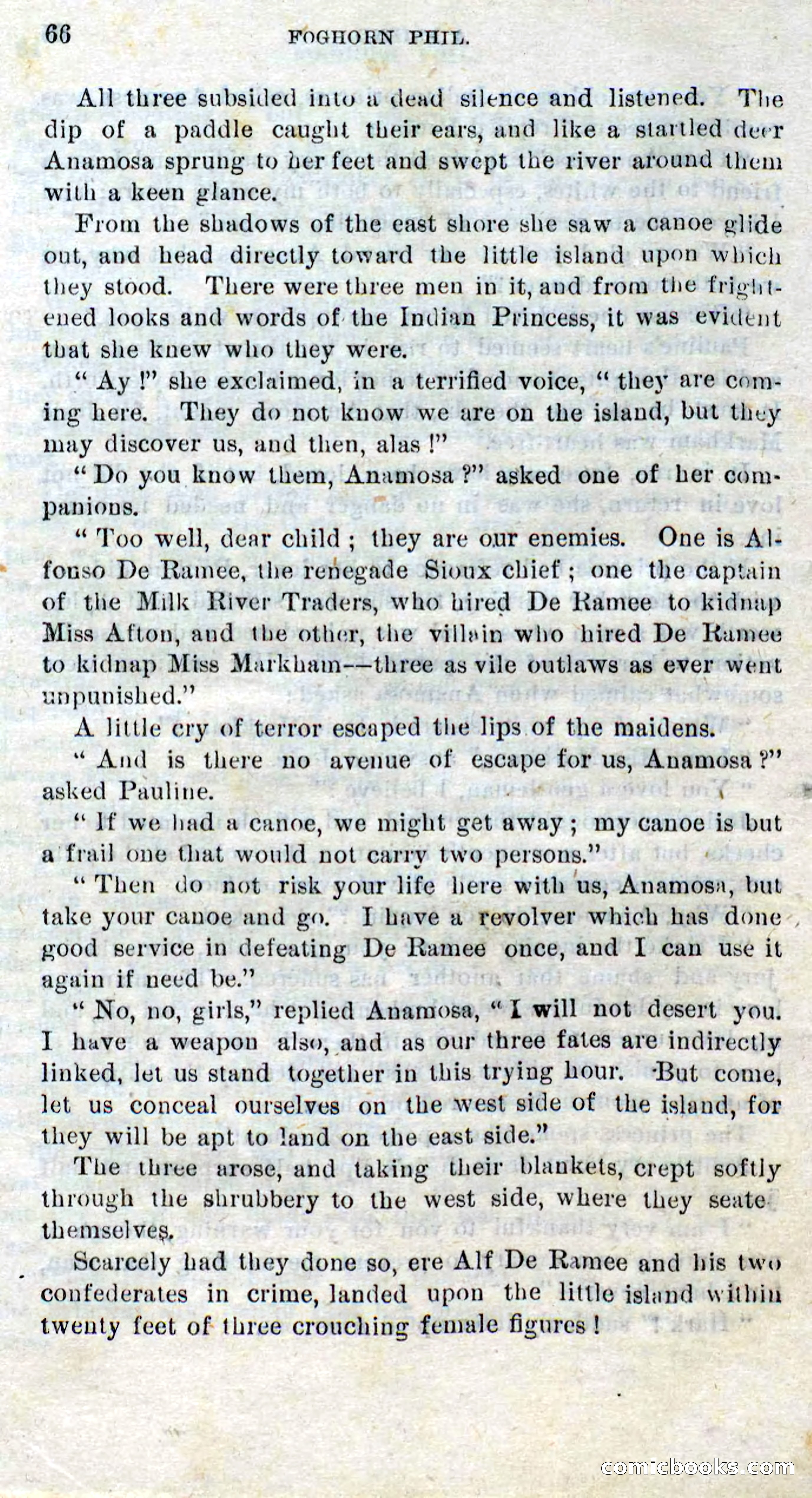 Beadle's Dime Novels No. 310: Foghorn Phil — page 64 of 94