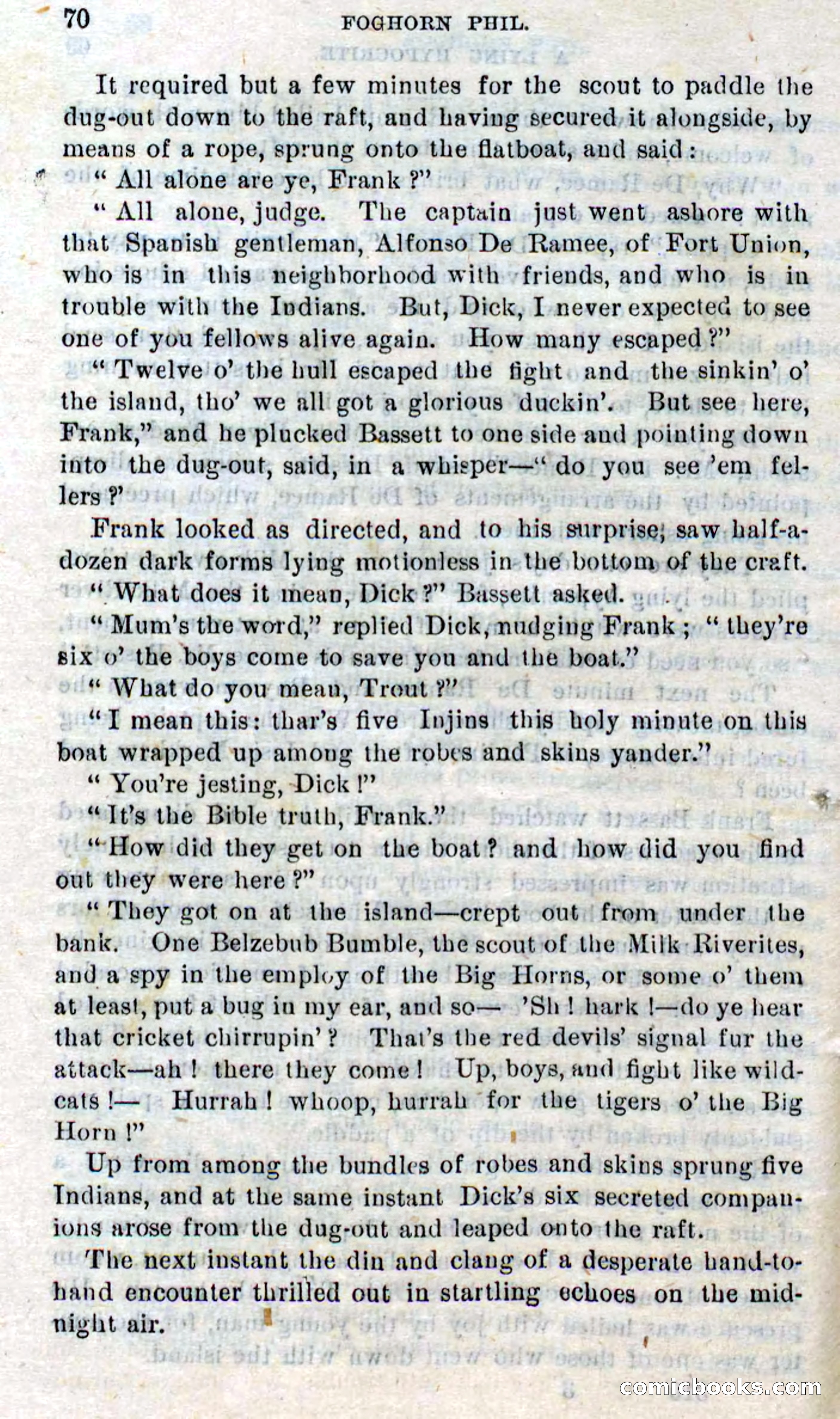 Beadle's Dime Novels No. 310: Foghorn Phil — page 68 of 94
