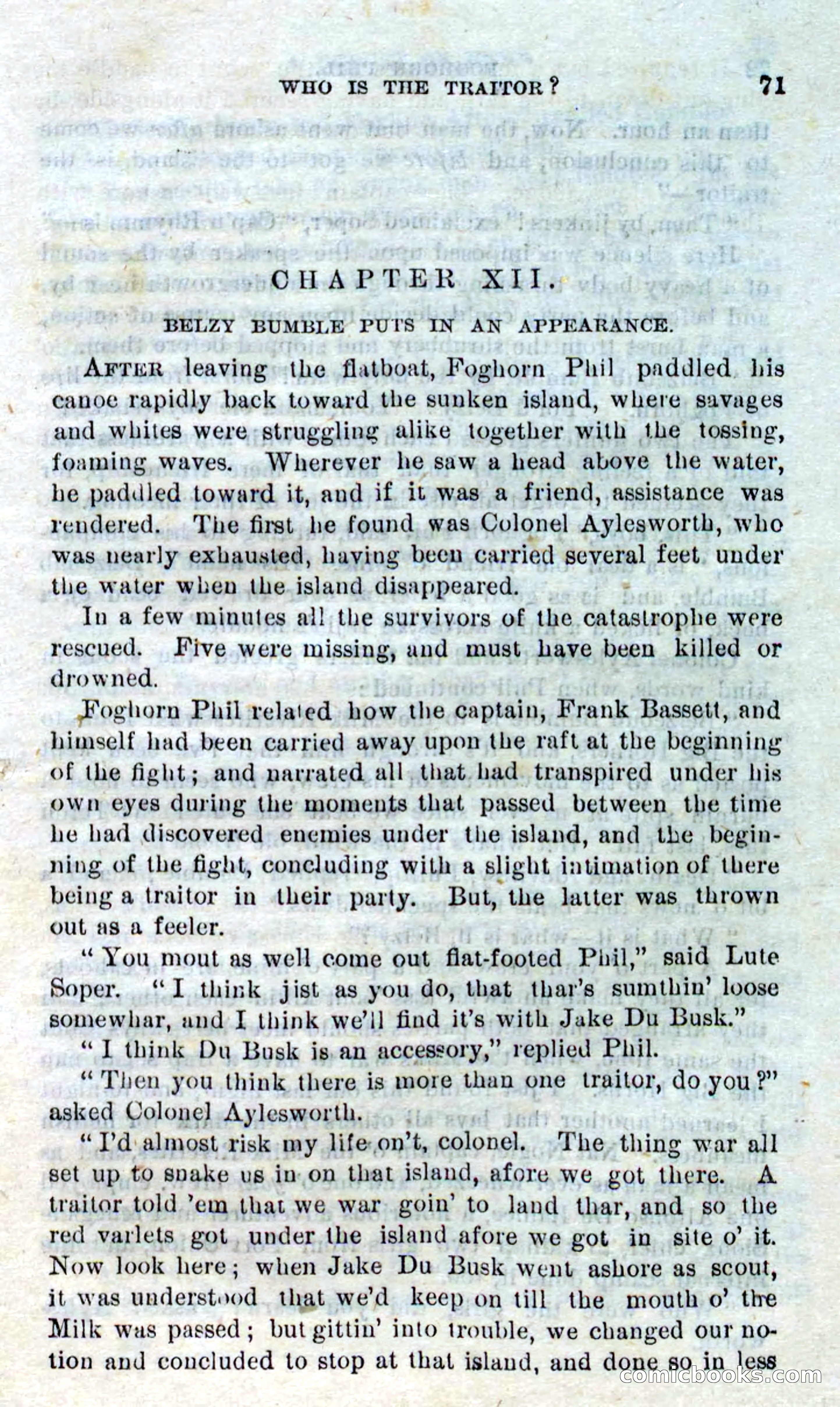 Beadle's Dime Novels No. 310: Foghorn Phil — page 69 of 94