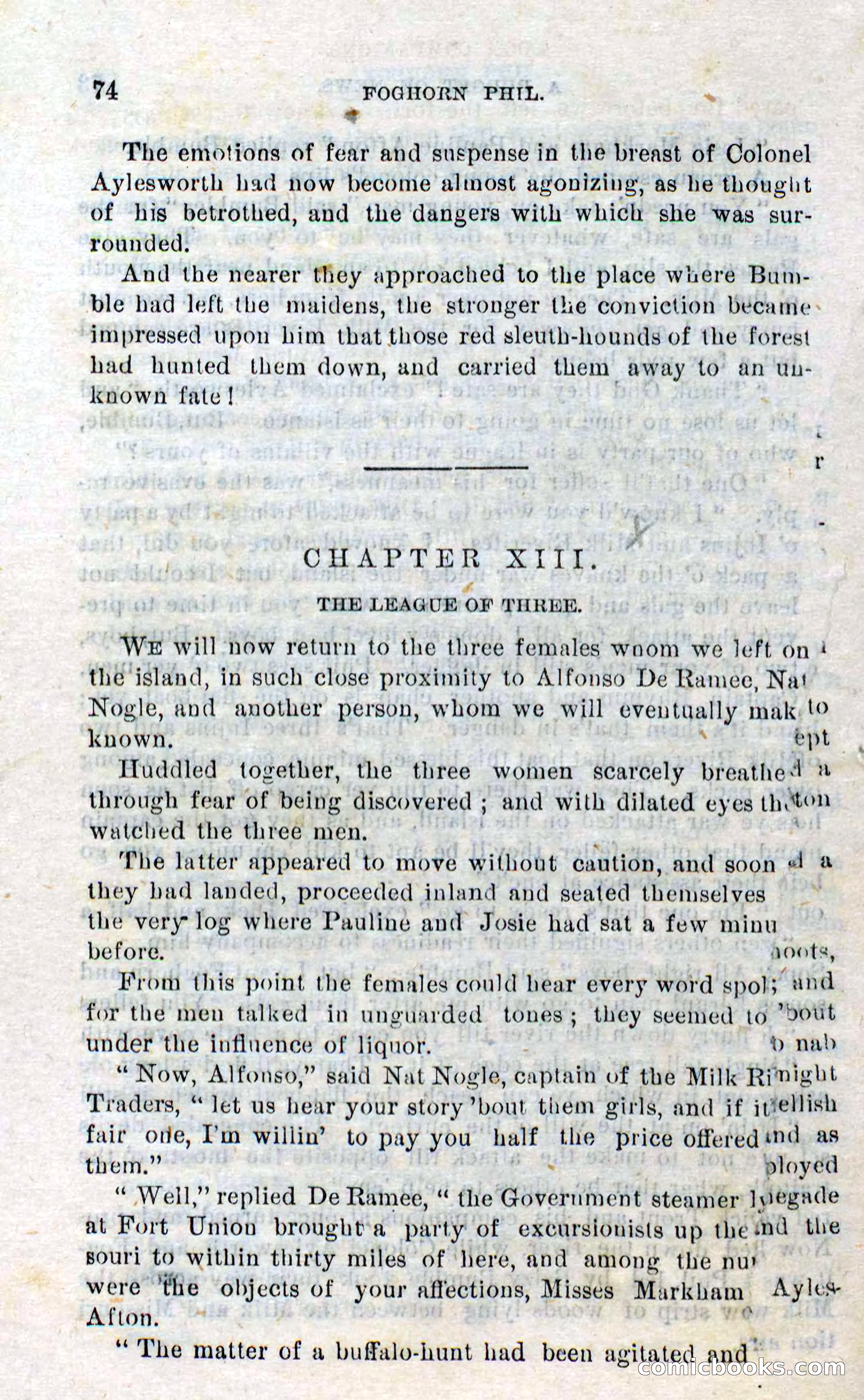 Beadle's Dime Novels No. 310: Foghorn Phil — page 72 of 94