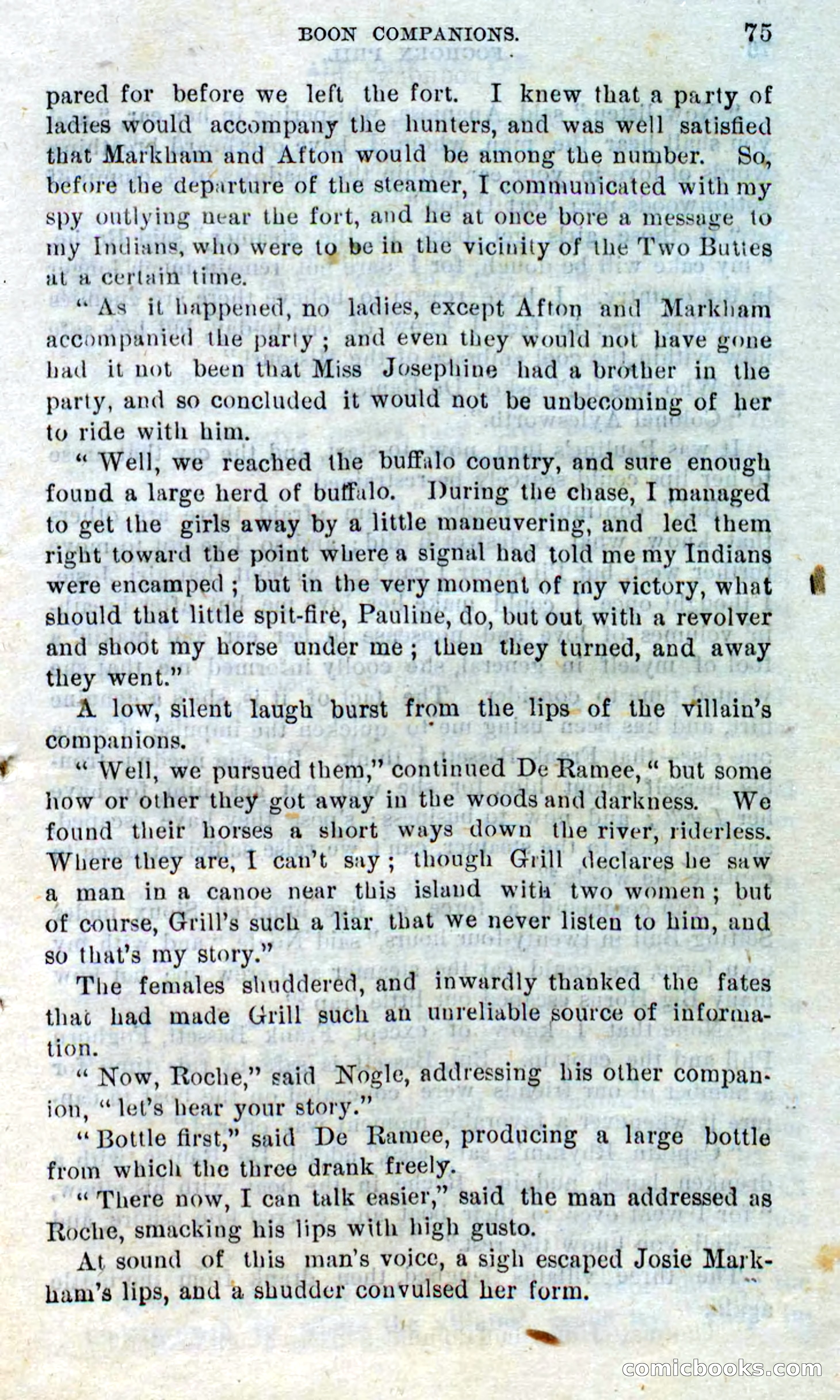 Beadle's Dime Novels No. 310: Foghorn Phil — page 73 of 94