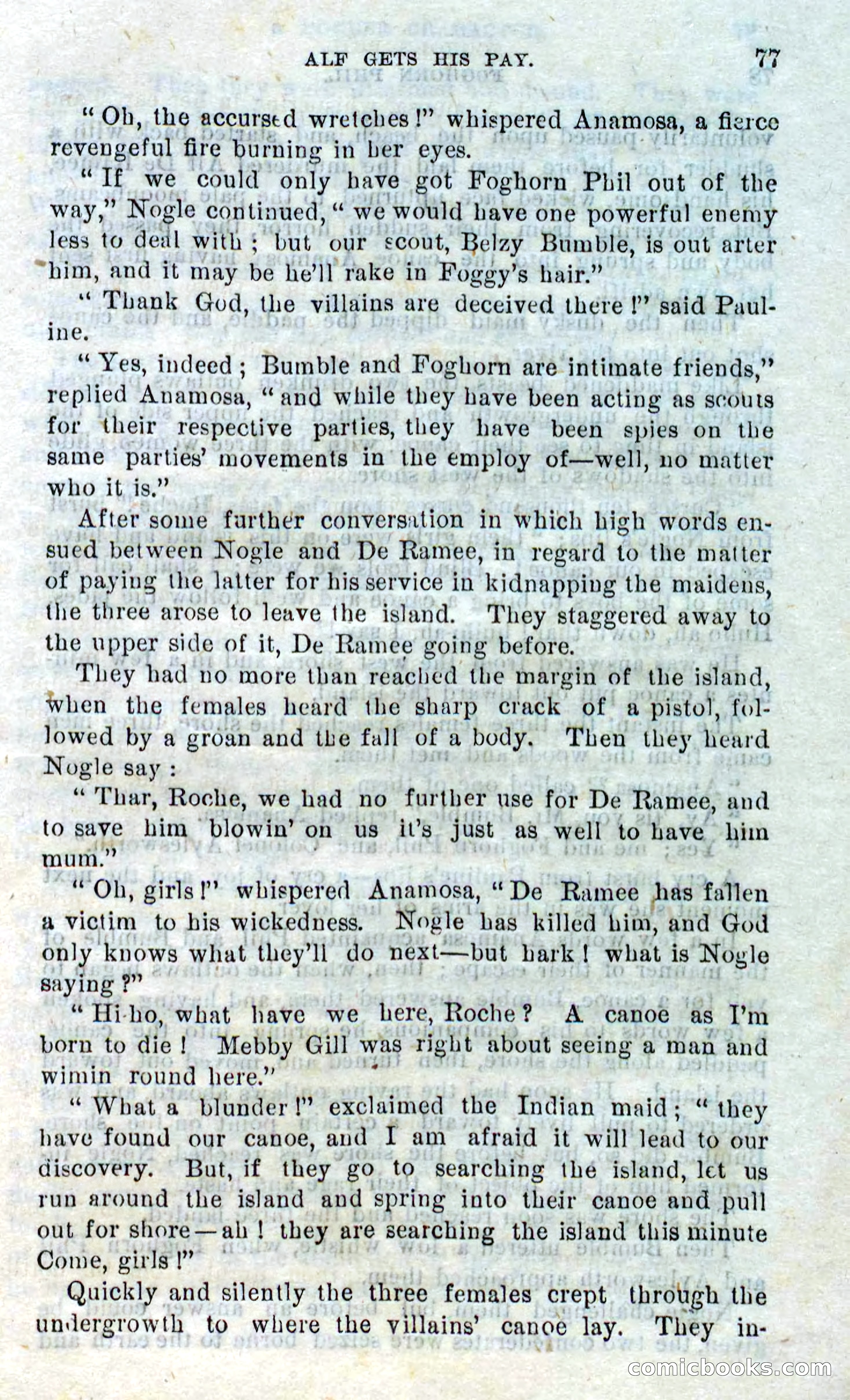 Beadle's Dime Novels No. 310: Foghorn Phil — page 75 of 94