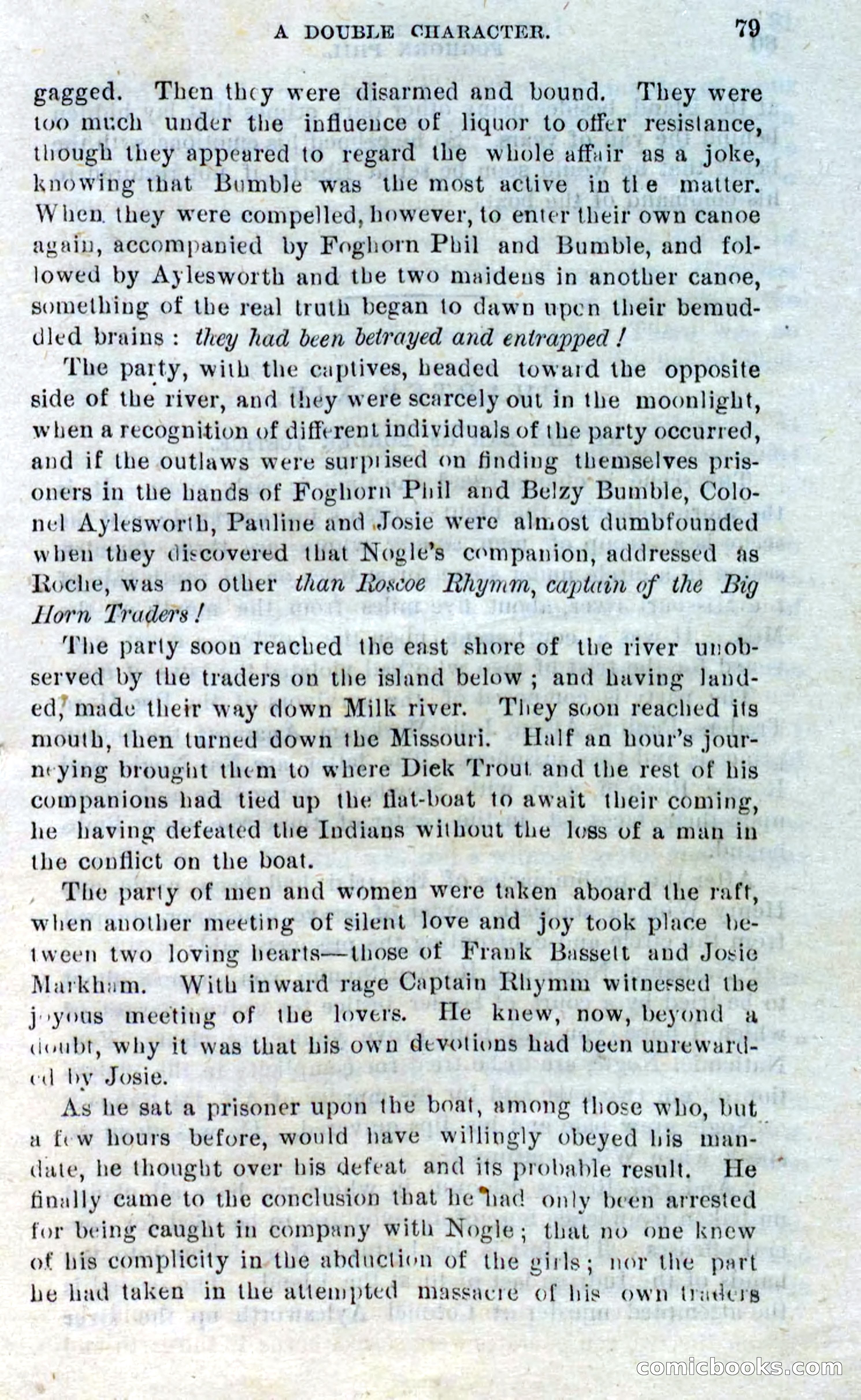 Beadle's Dime Novels No. 310: Foghorn Phil — page 77 of 94