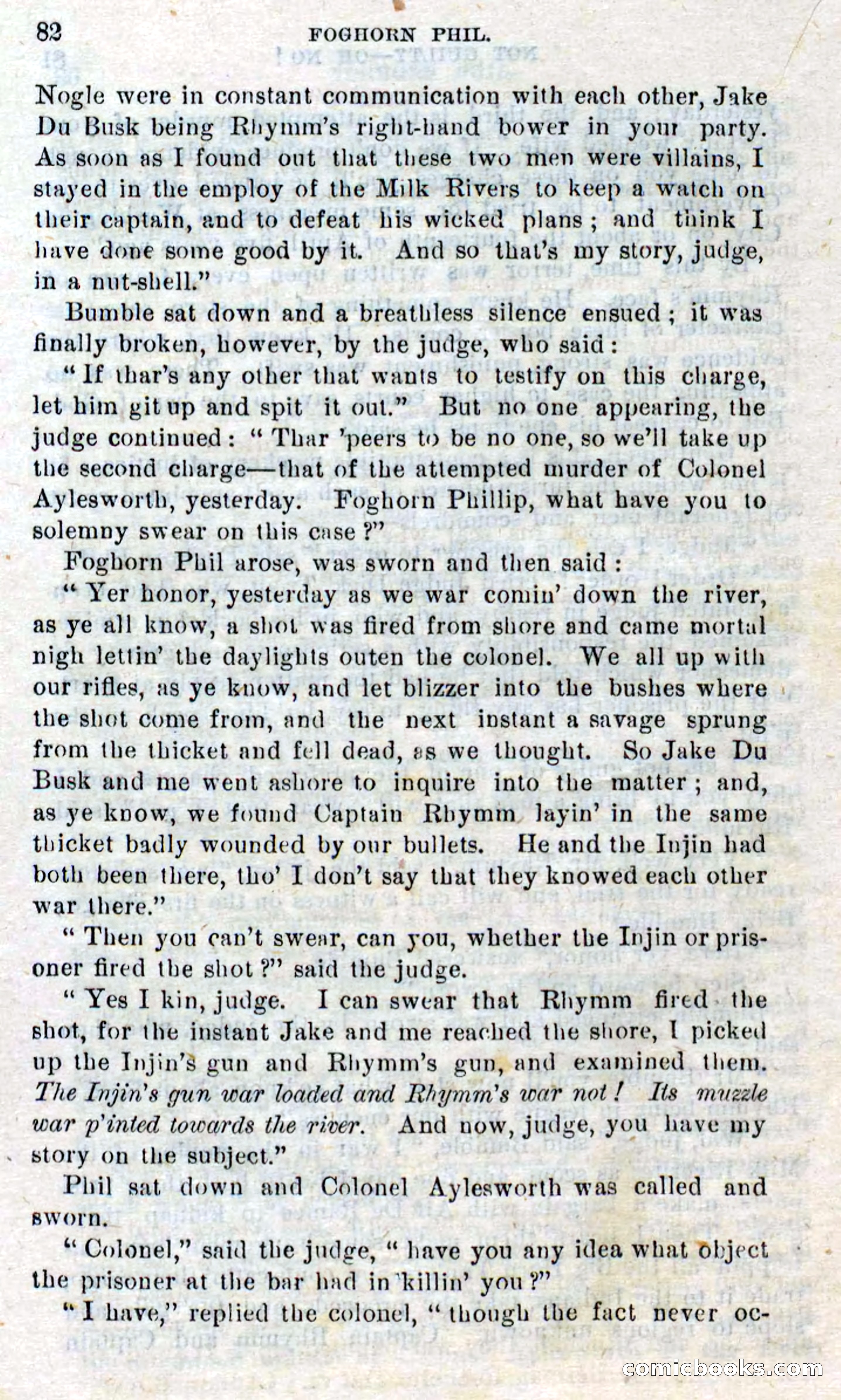 Beadle's Dime Novels No. 310: Foghorn Phil — page 80 of 94