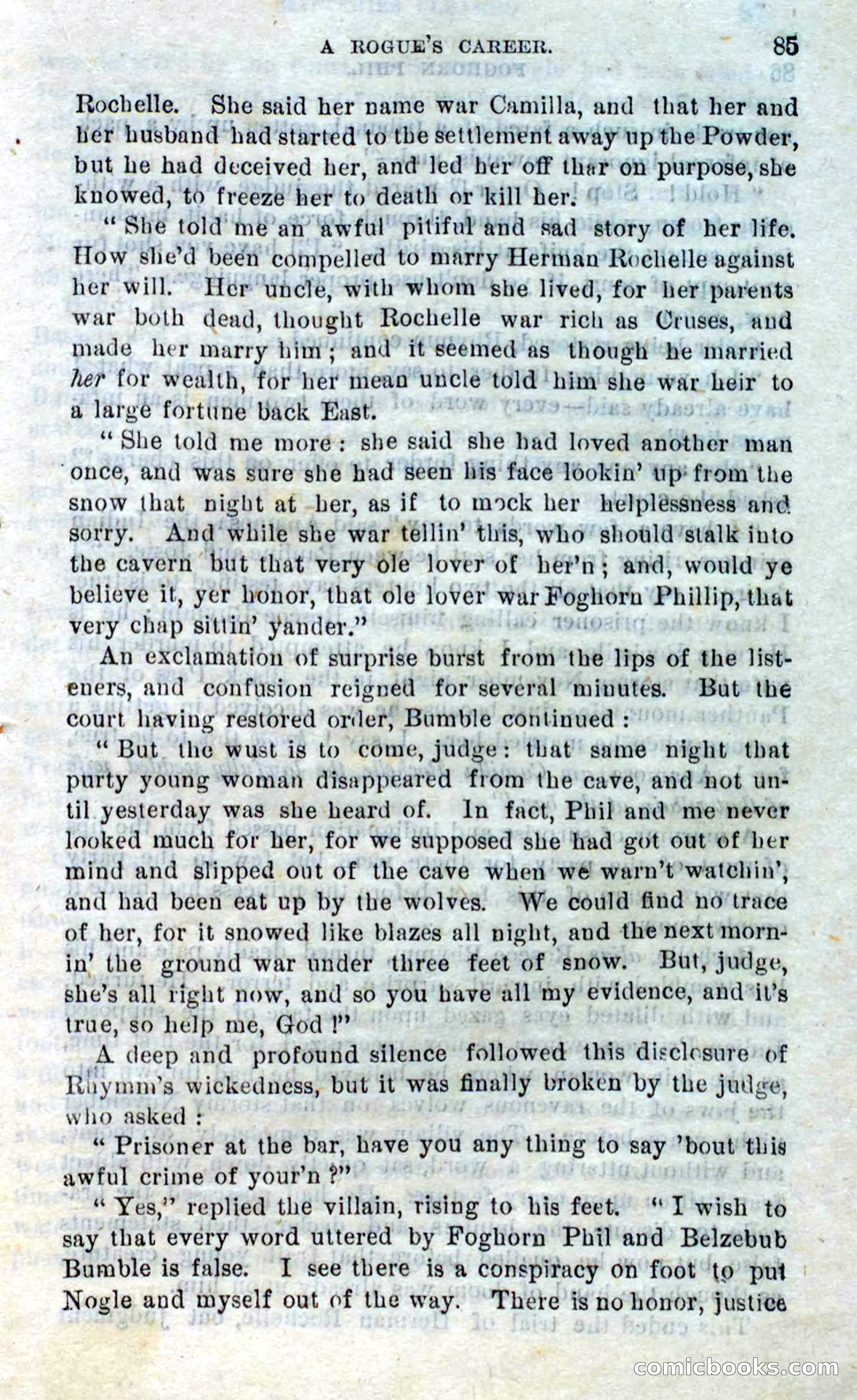 Beadle's Dime Novels No. 310: Foghorn Phil — page 83 of 94