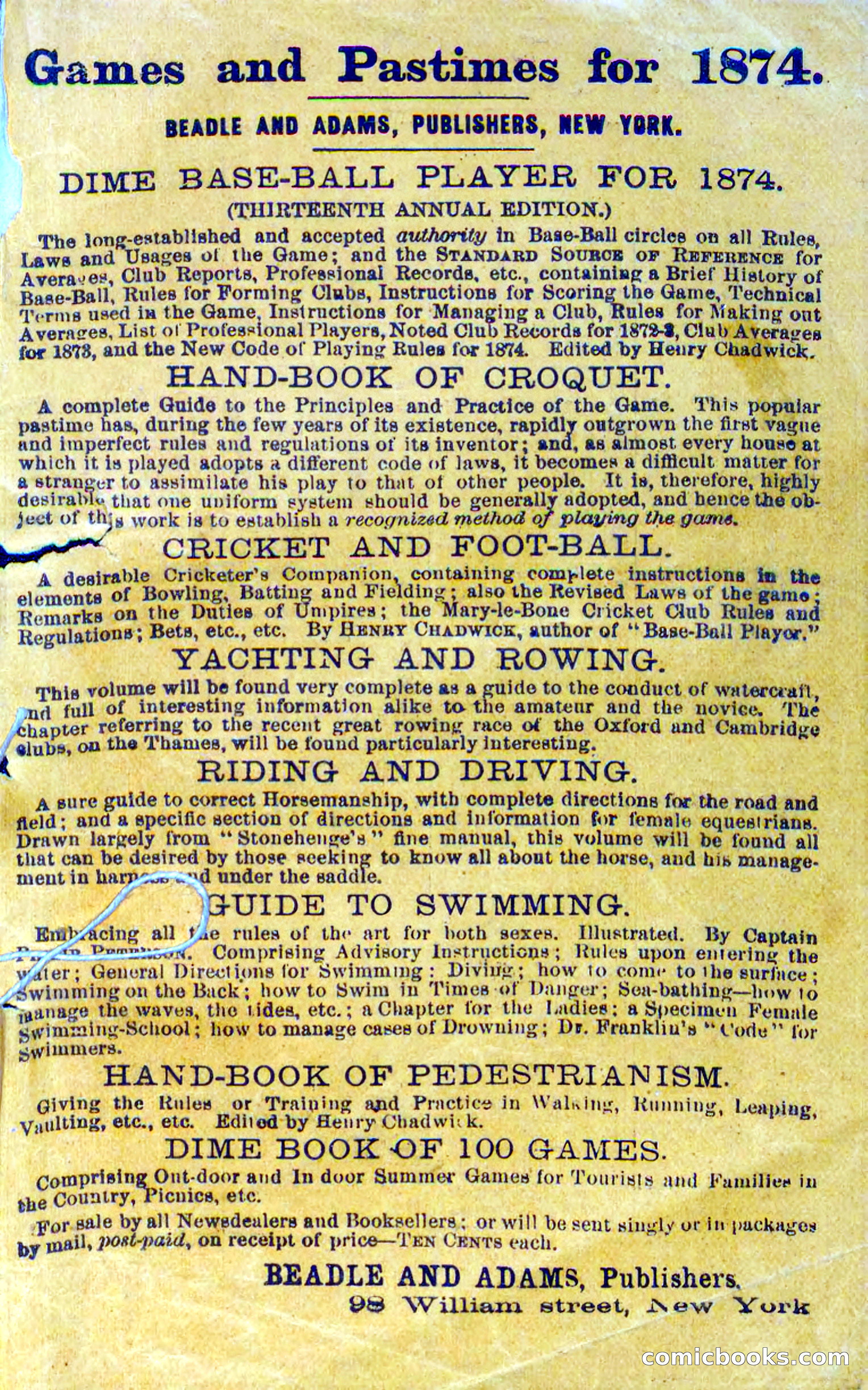 Beadle's Dime Novels No. 310: Foghorn Phil — page 93 of 94