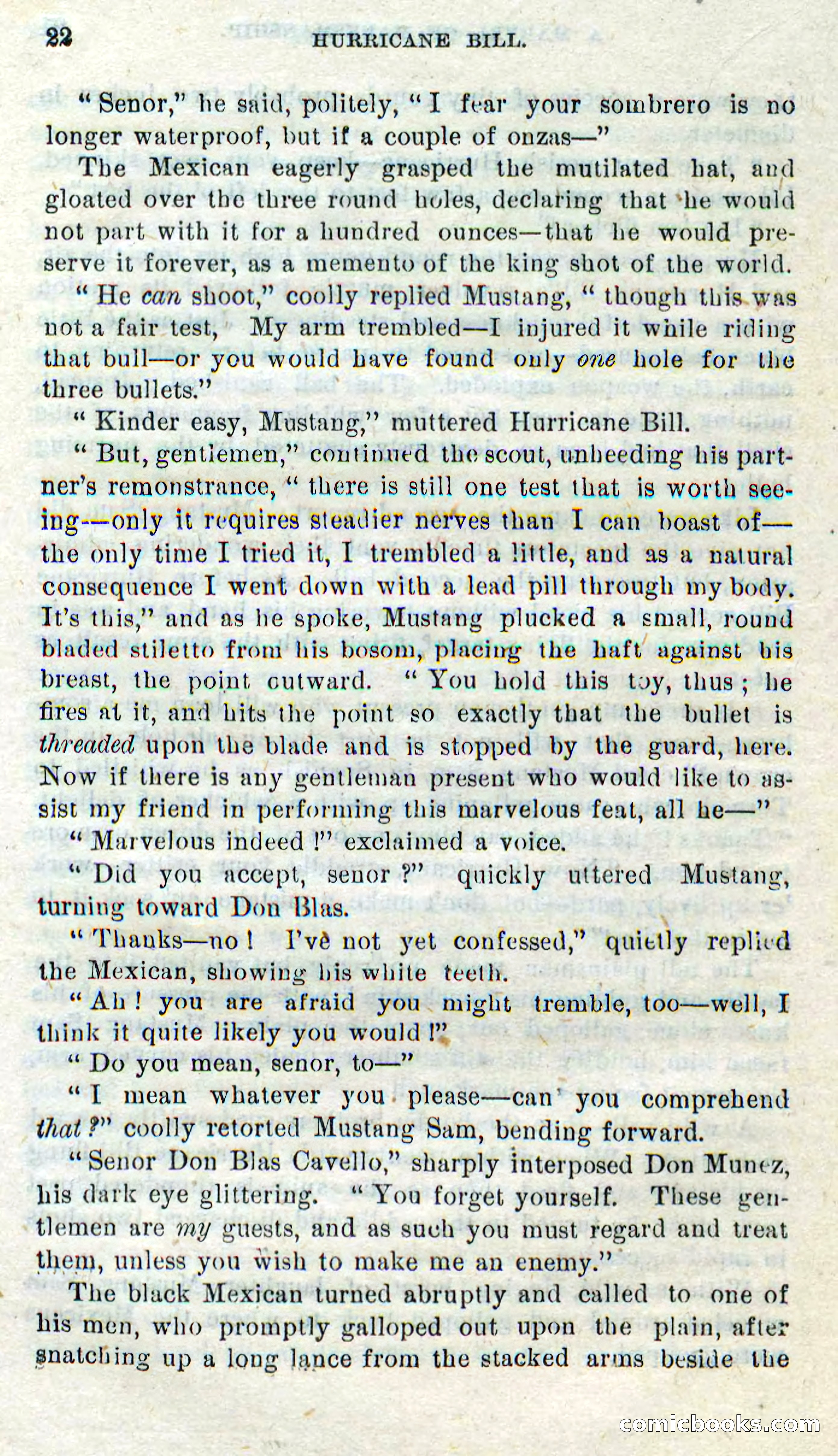 Beadle's Dime Novels No. 316: Hurricane Bill — page 18 of 100