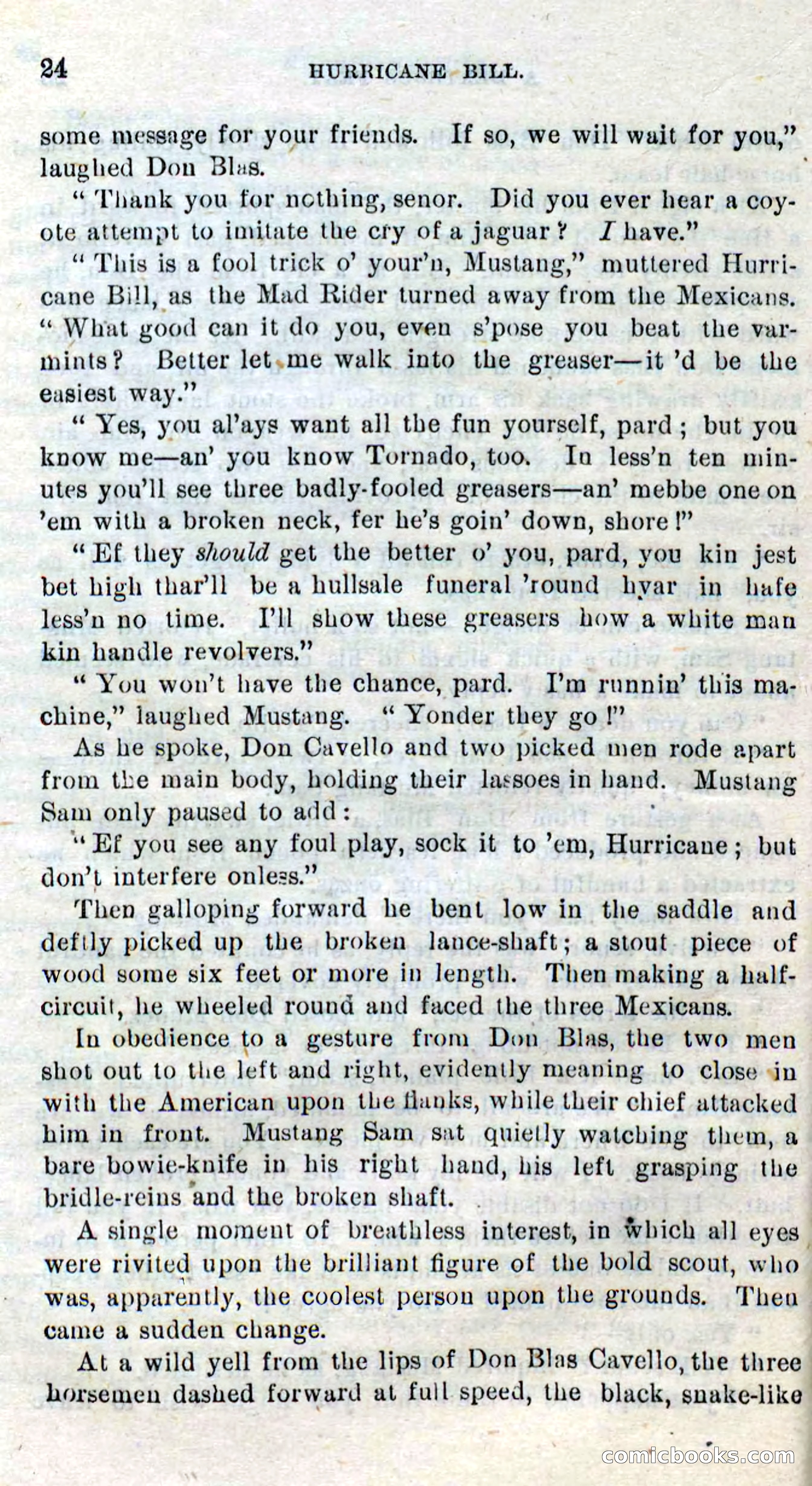 Beadle's Dime Novels No. 316: Hurricane Bill — page 20 of 100