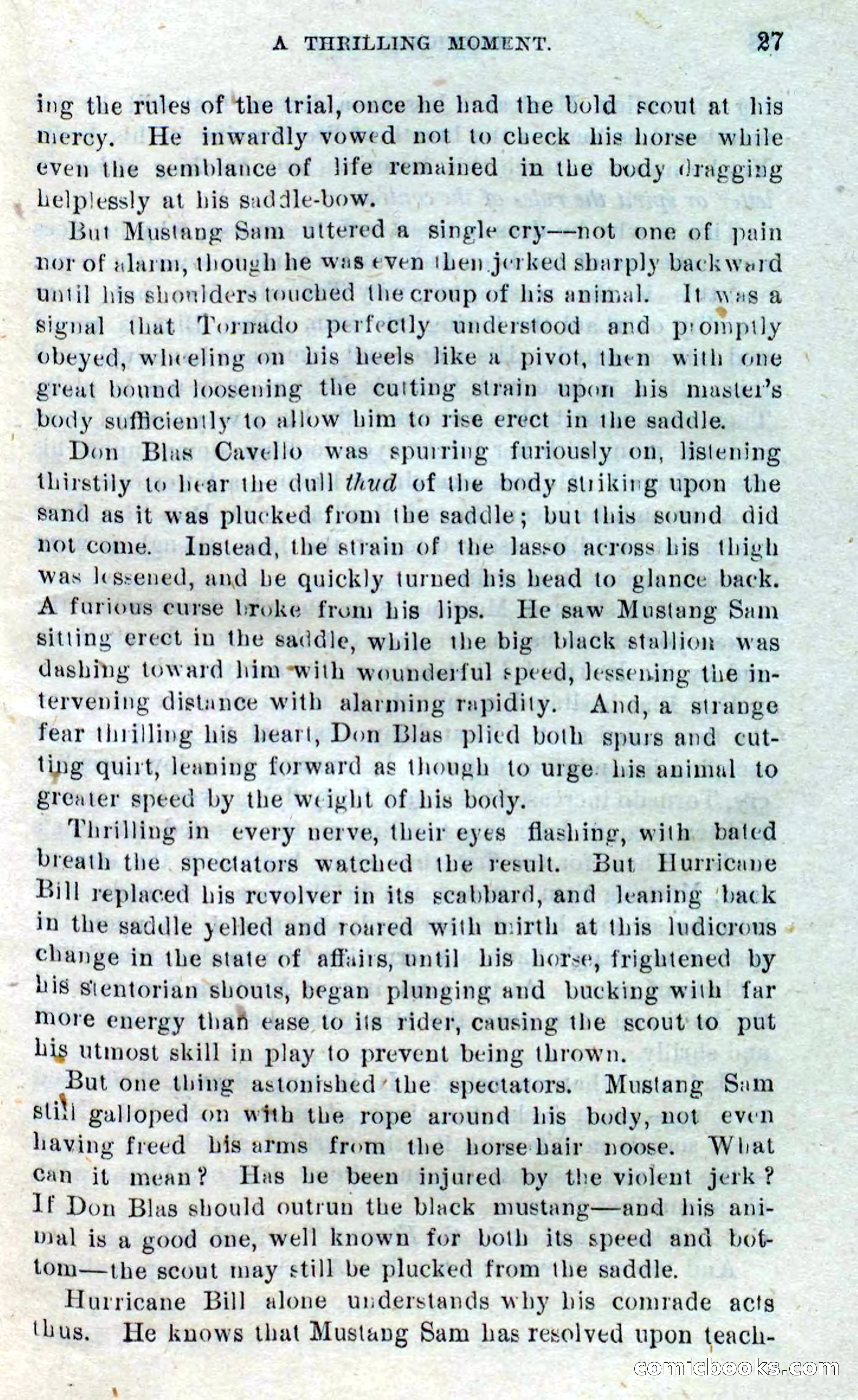 Beadle's Dime Novels No. 316: Hurricane Bill — page 23 of 100