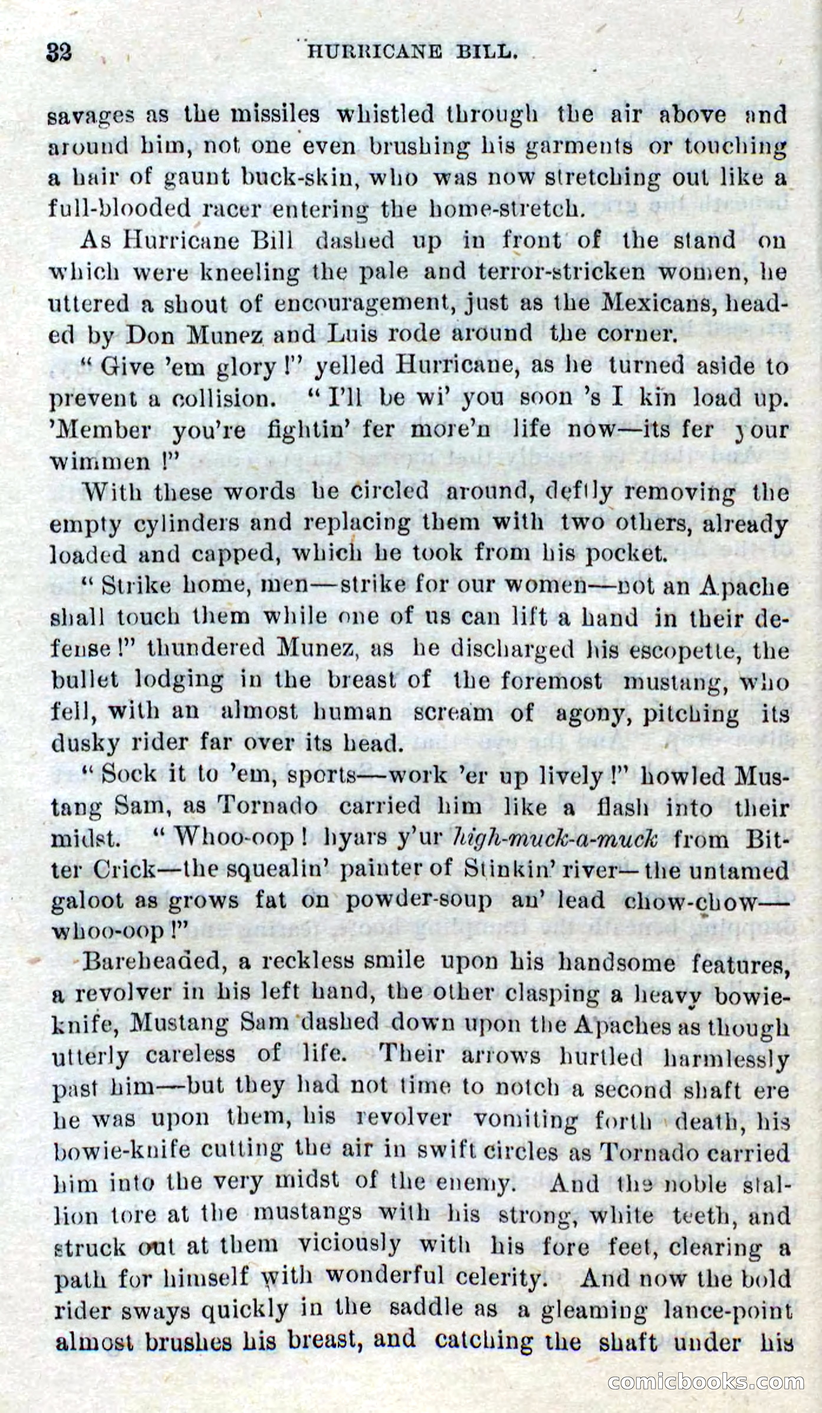 Beadle's Dime Novels No. 316: Hurricane Bill — page 28 of 100