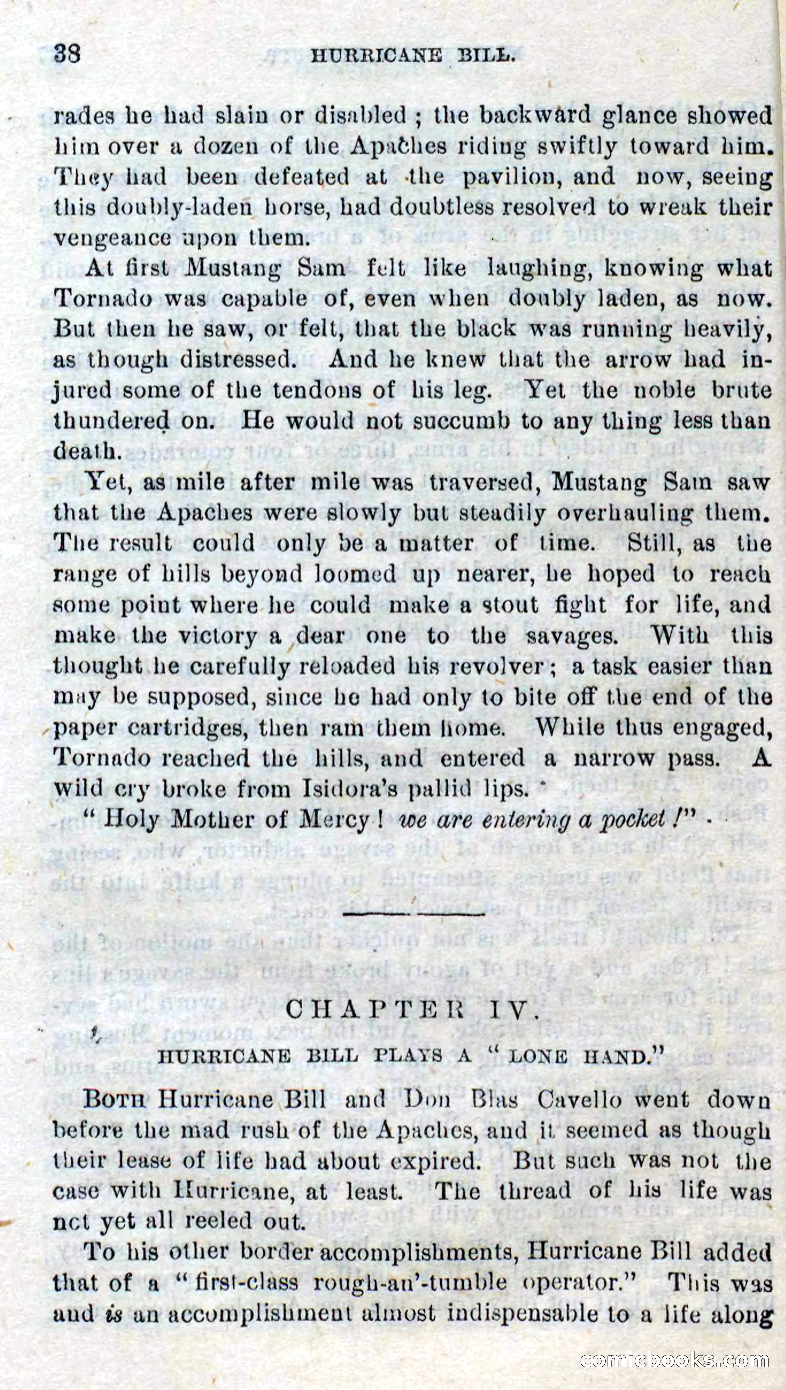 Beadle's Dime Novels No. 316: Hurricane Bill — page 34 of 100