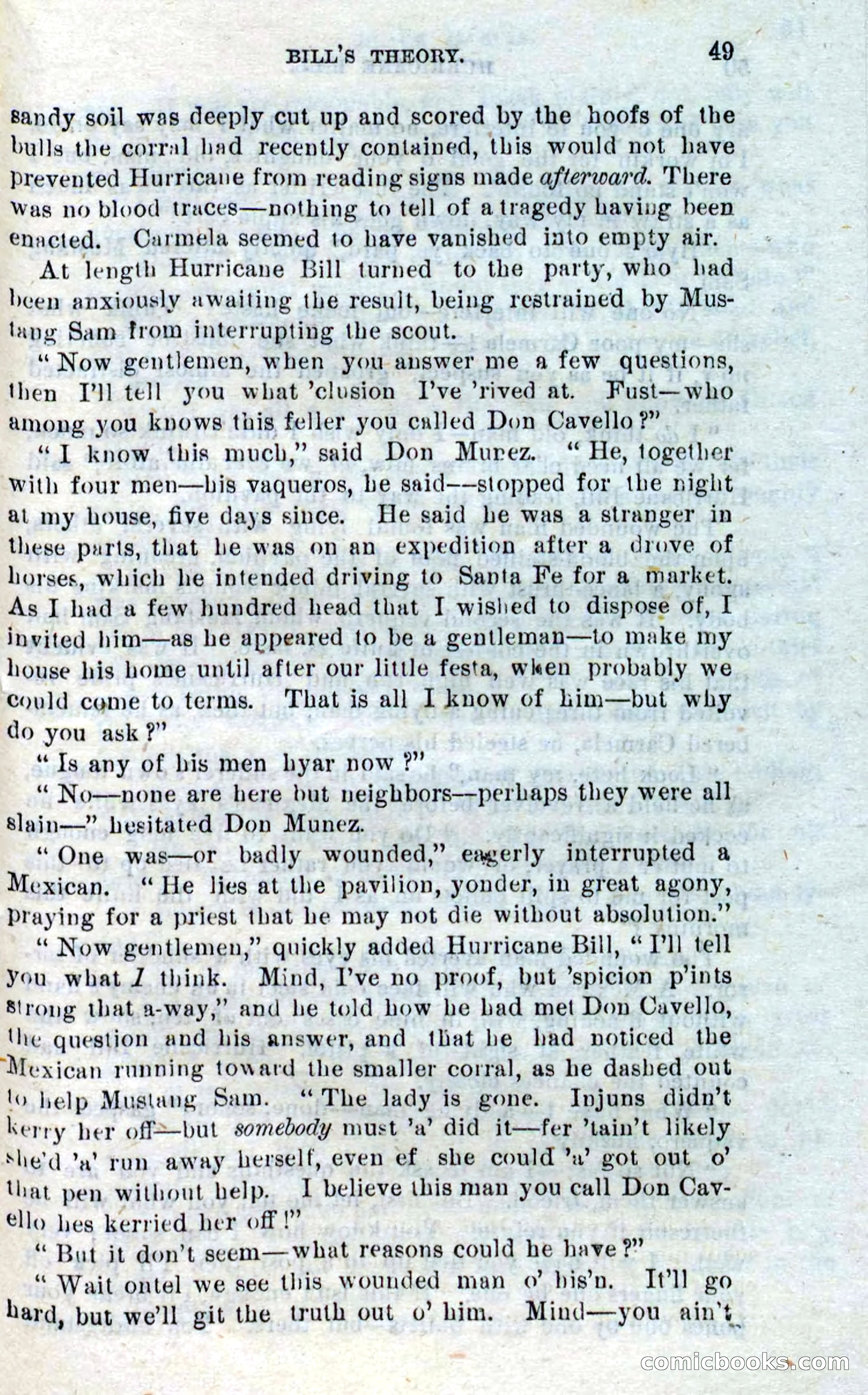 Beadle's Dime Novels No. 316: Hurricane Bill — page 45 of 100