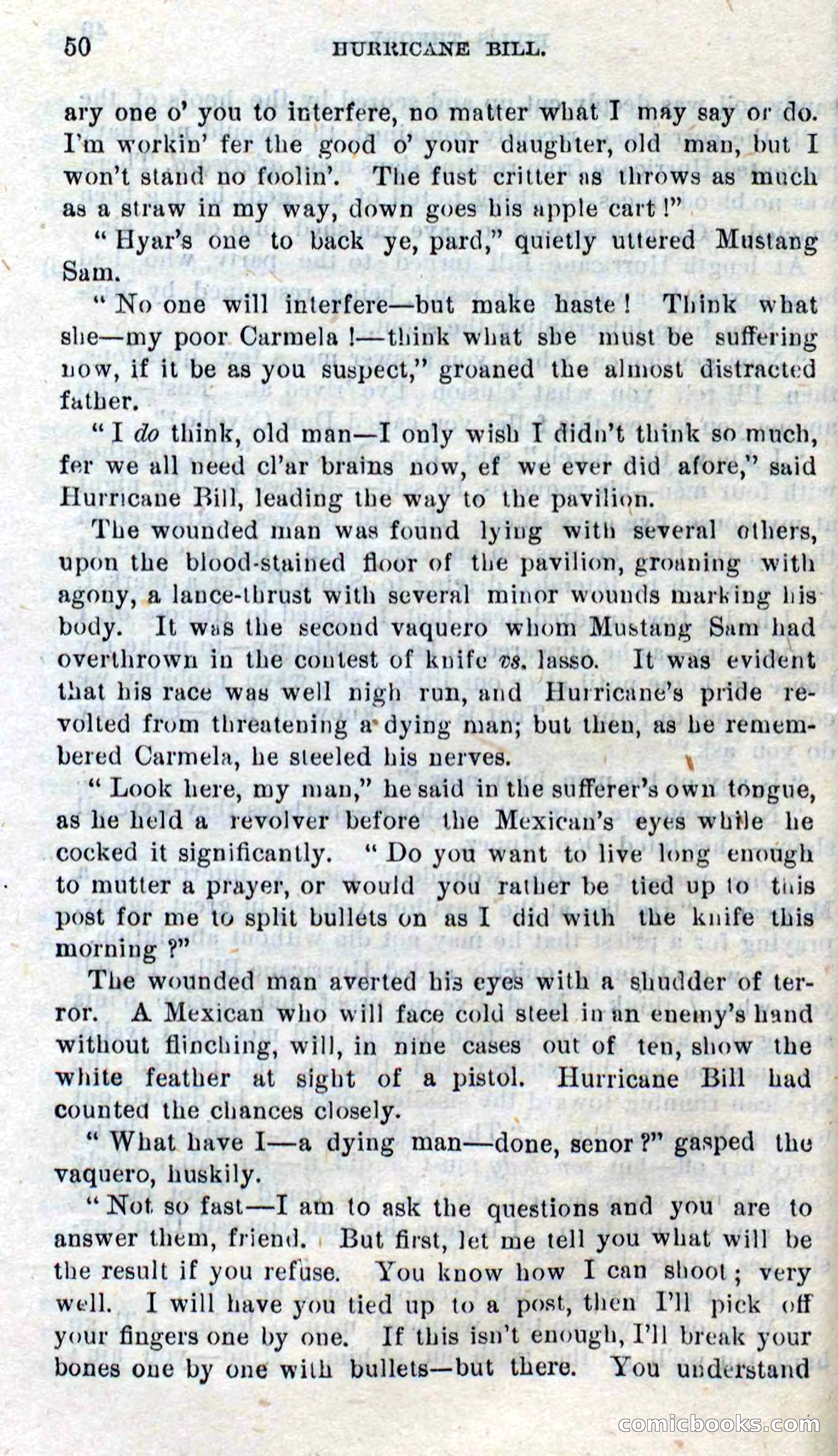 Beadle's Dime Novels No. 316: Hurricane Bill — page 46 of 100