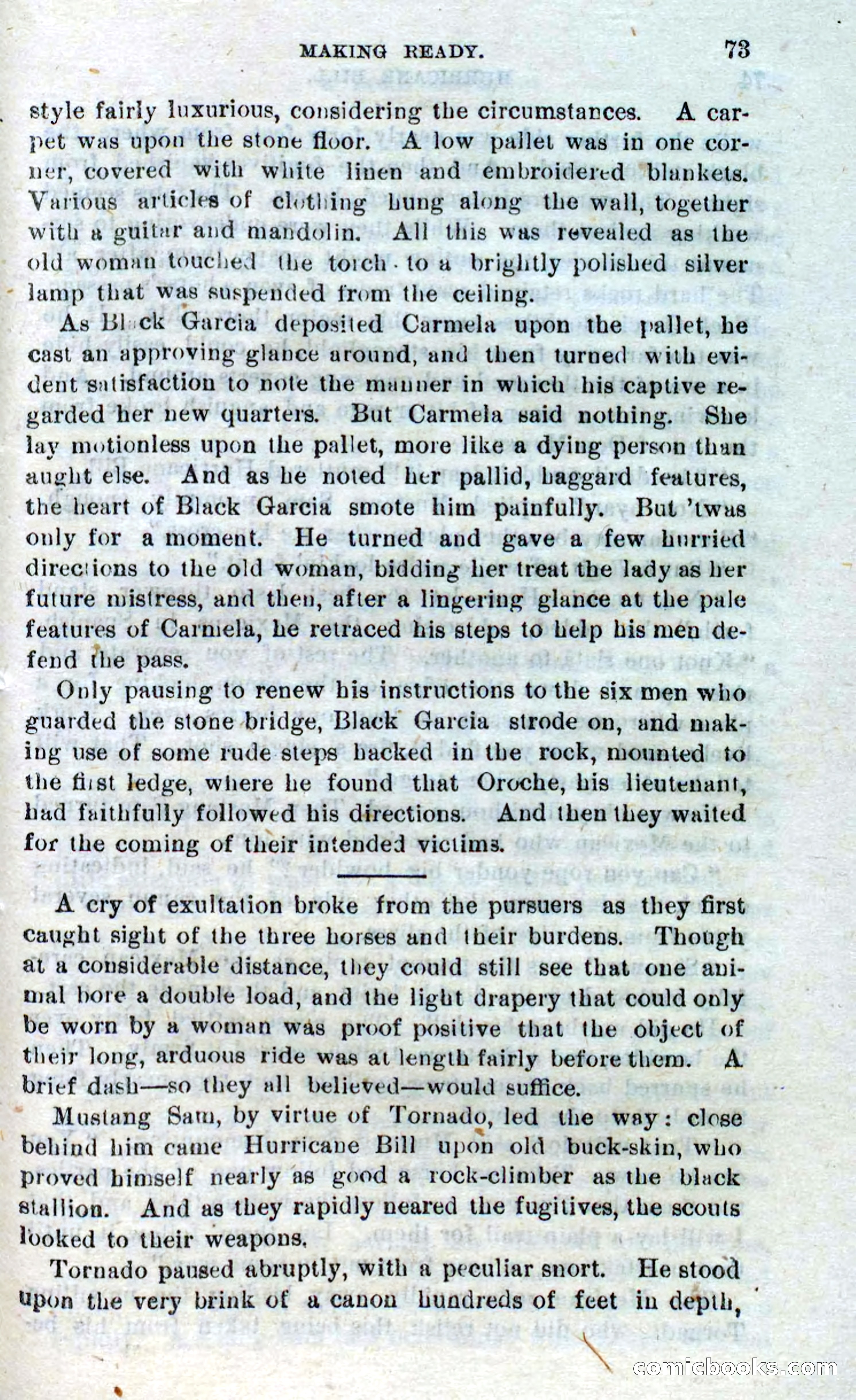 Beadle's Dime Novels No. 316: Hurricane Bill — page 69 of 100