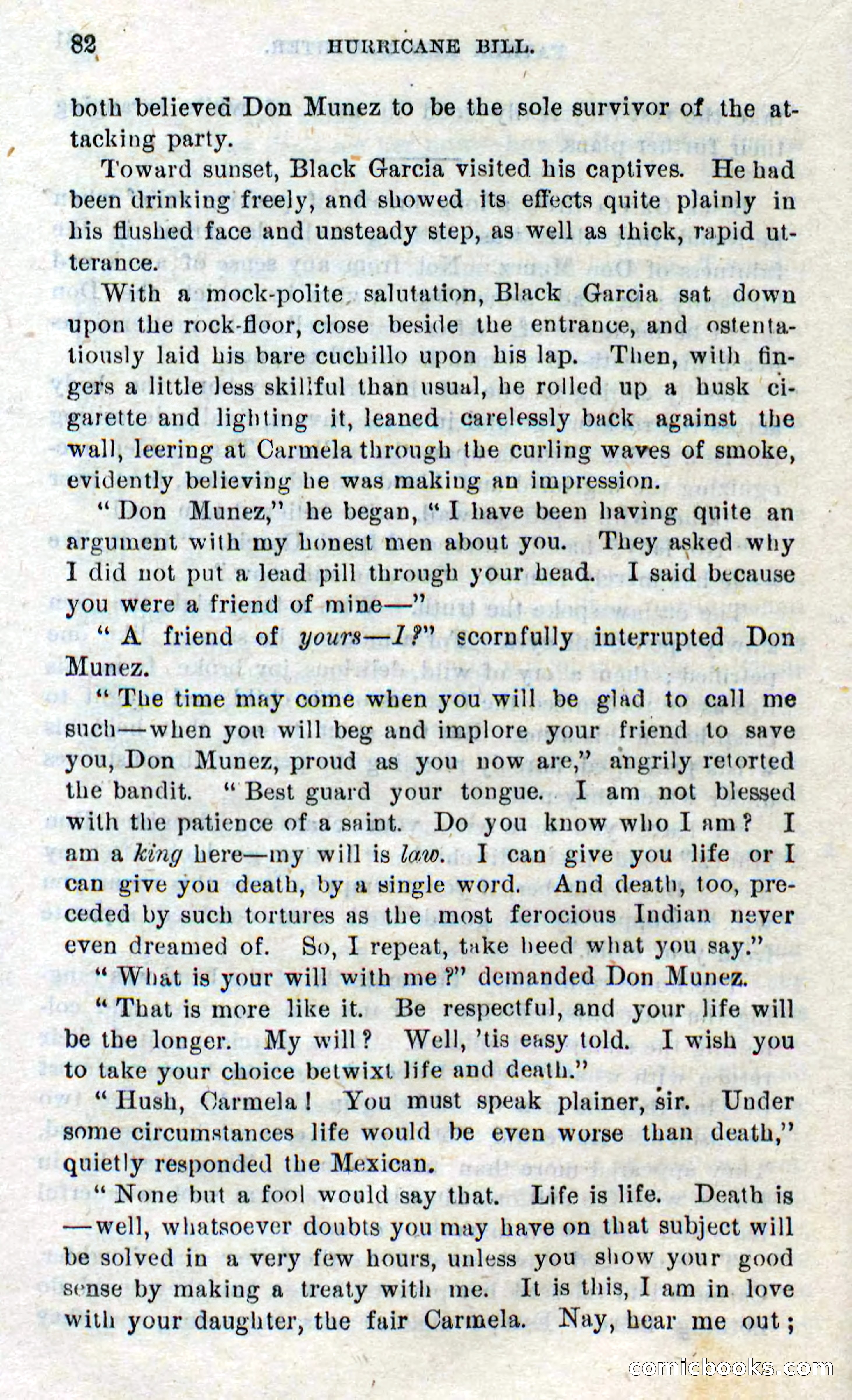 Beadle's Dime Novels No. 316: Hurricane Bill — page 78 of 100