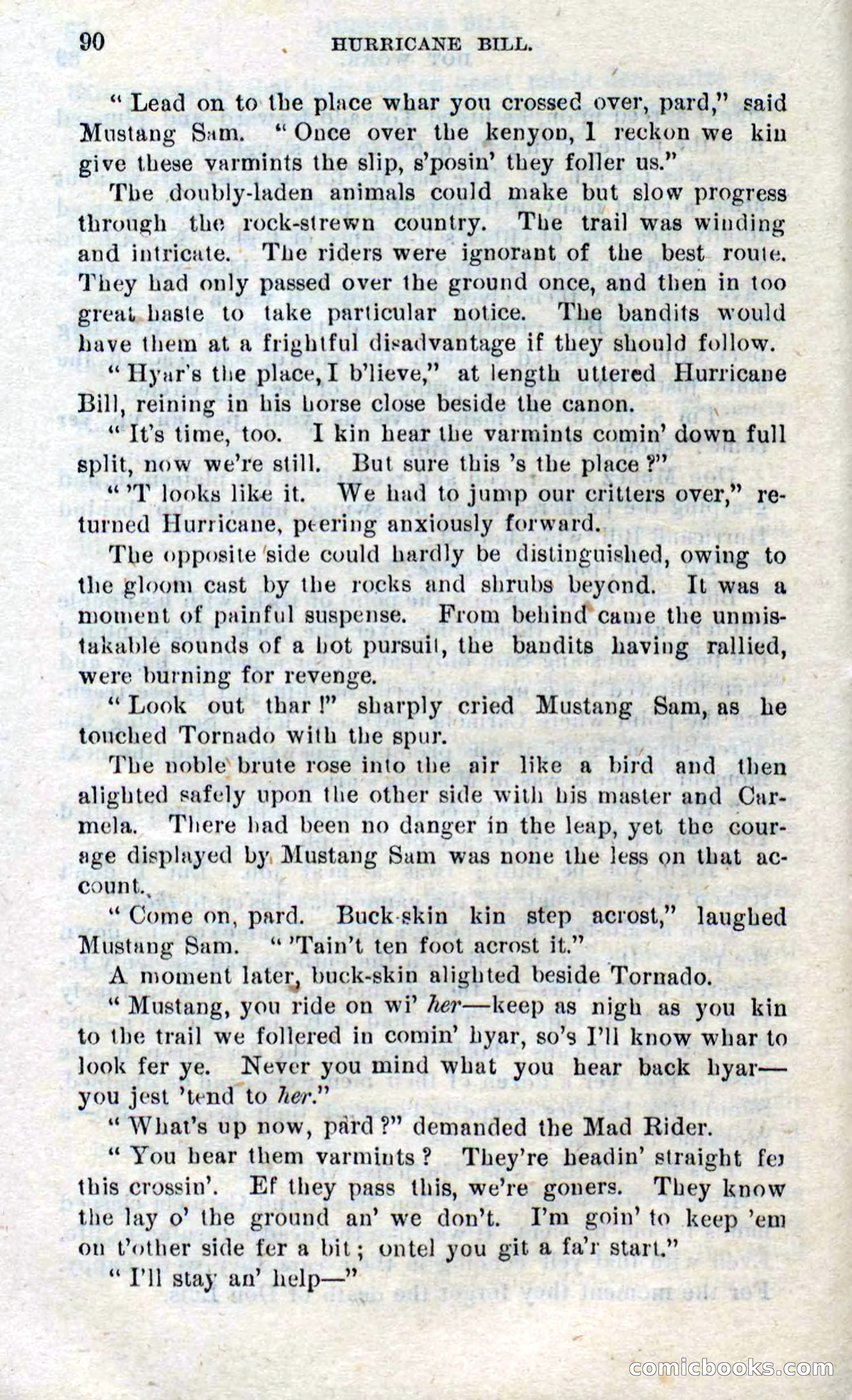 Beadle's Dime Novels No. 316: Hurricane Bill — page 86 of 100