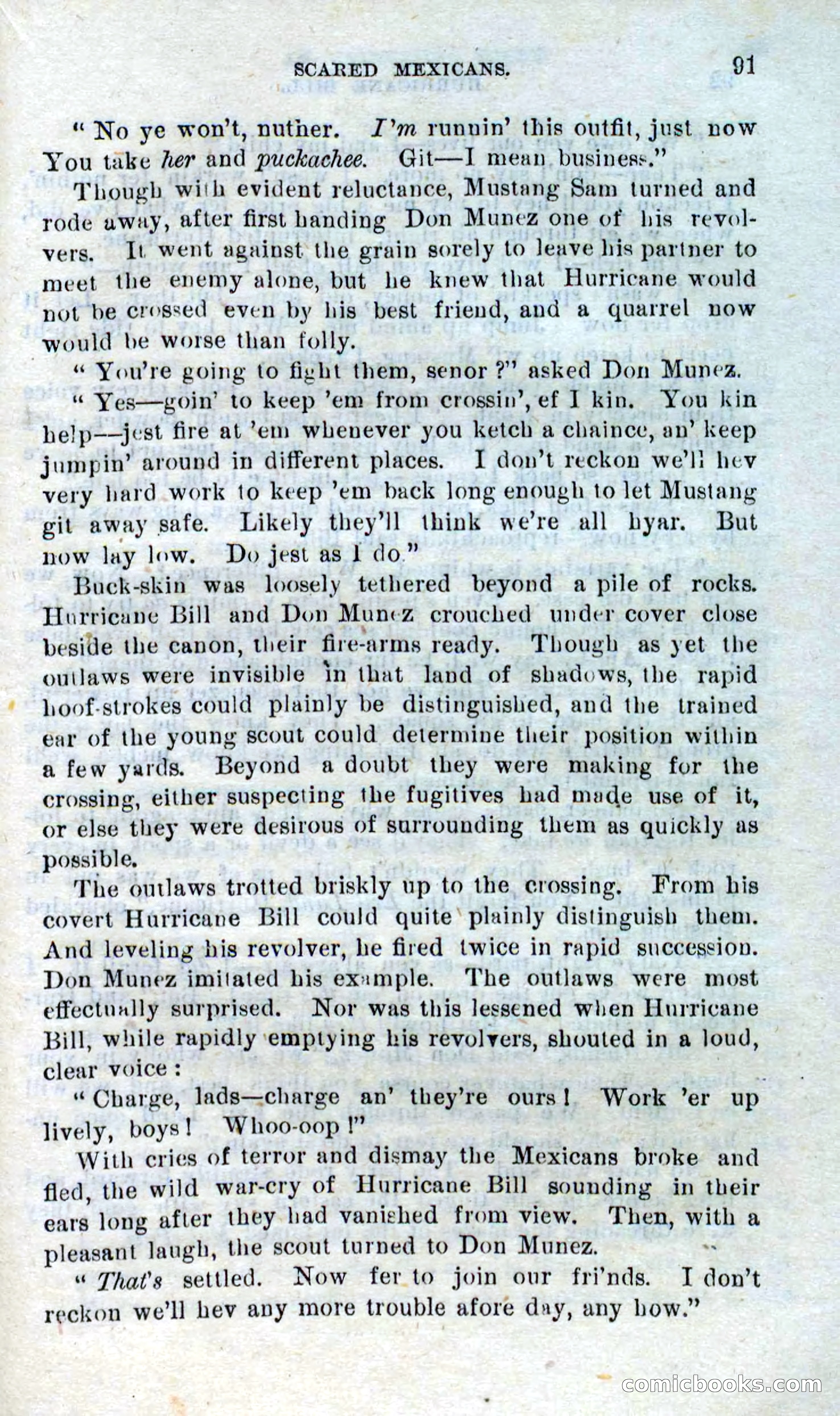Beadle's Dime Novels No. 316: Hurricane Bill — page 87 of 100
