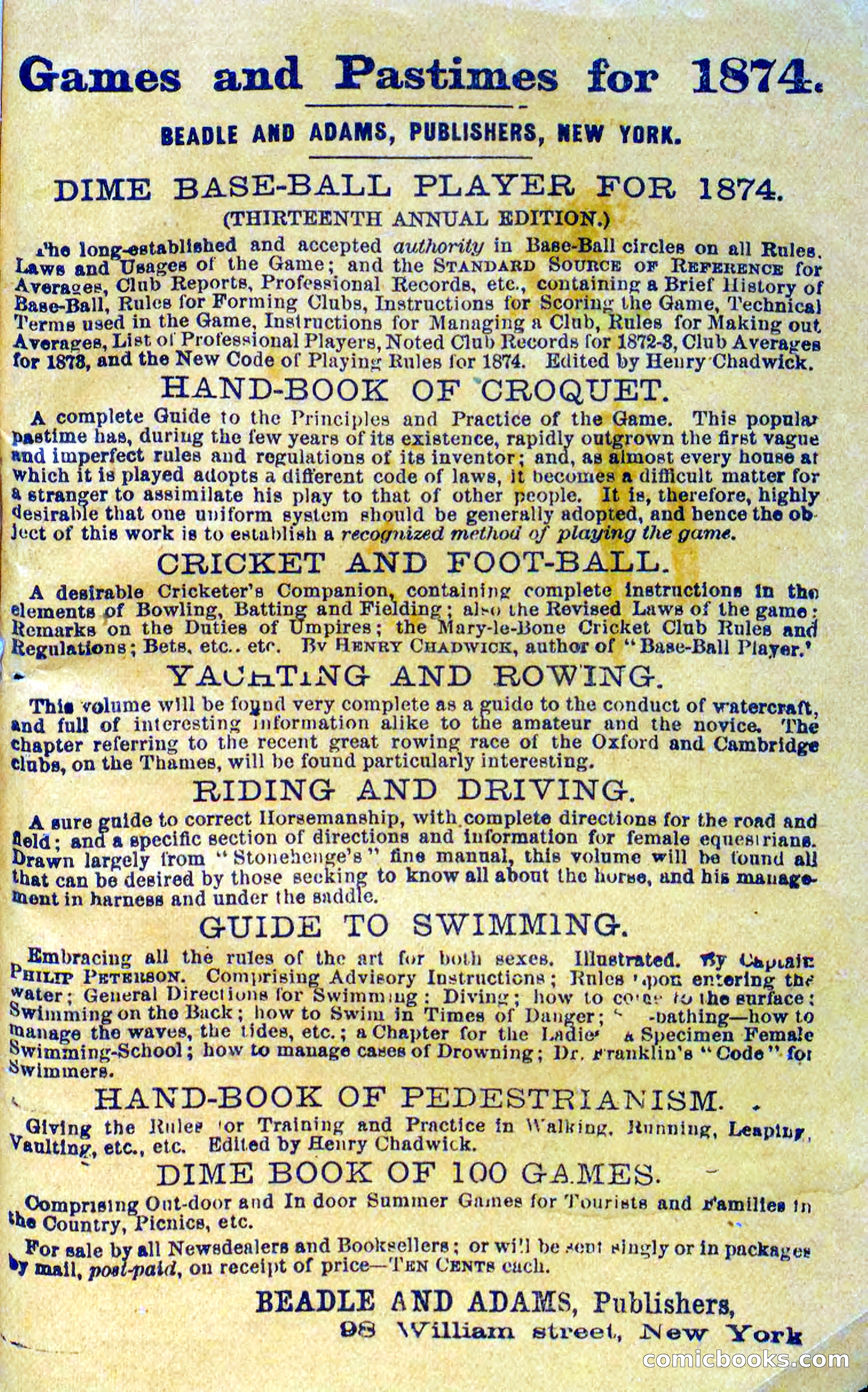 Beadle's Dime Novels No. 316: Hurricane Bill — page 99 of 100