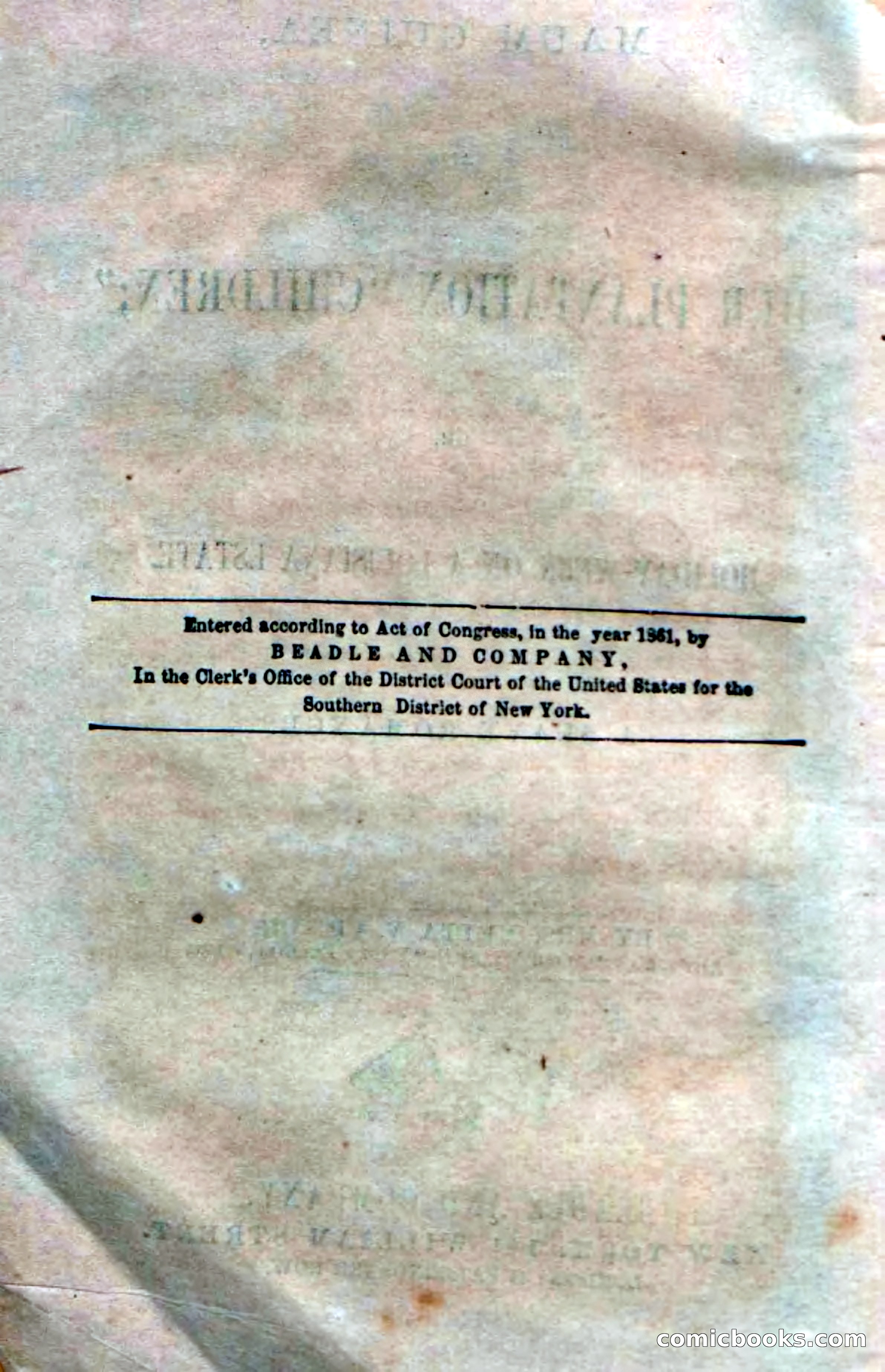 Beadle's Dime Novels No. 33: Maum Guinea and Her Plantation Children — page 6 of 228
