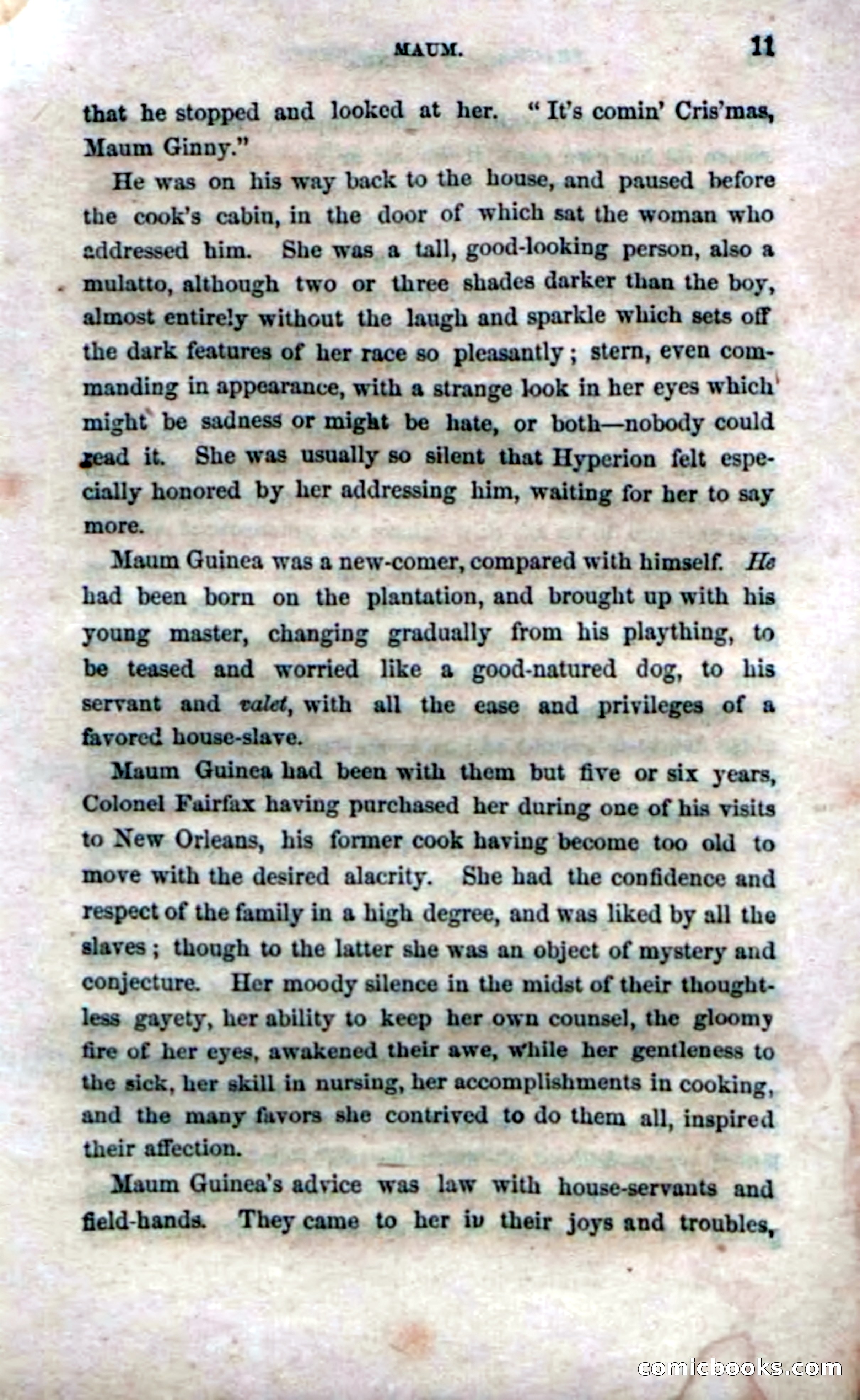Beadle's Dime Novels No. 33: Maum Guinea and Her Plantation Children — page 17 of 228