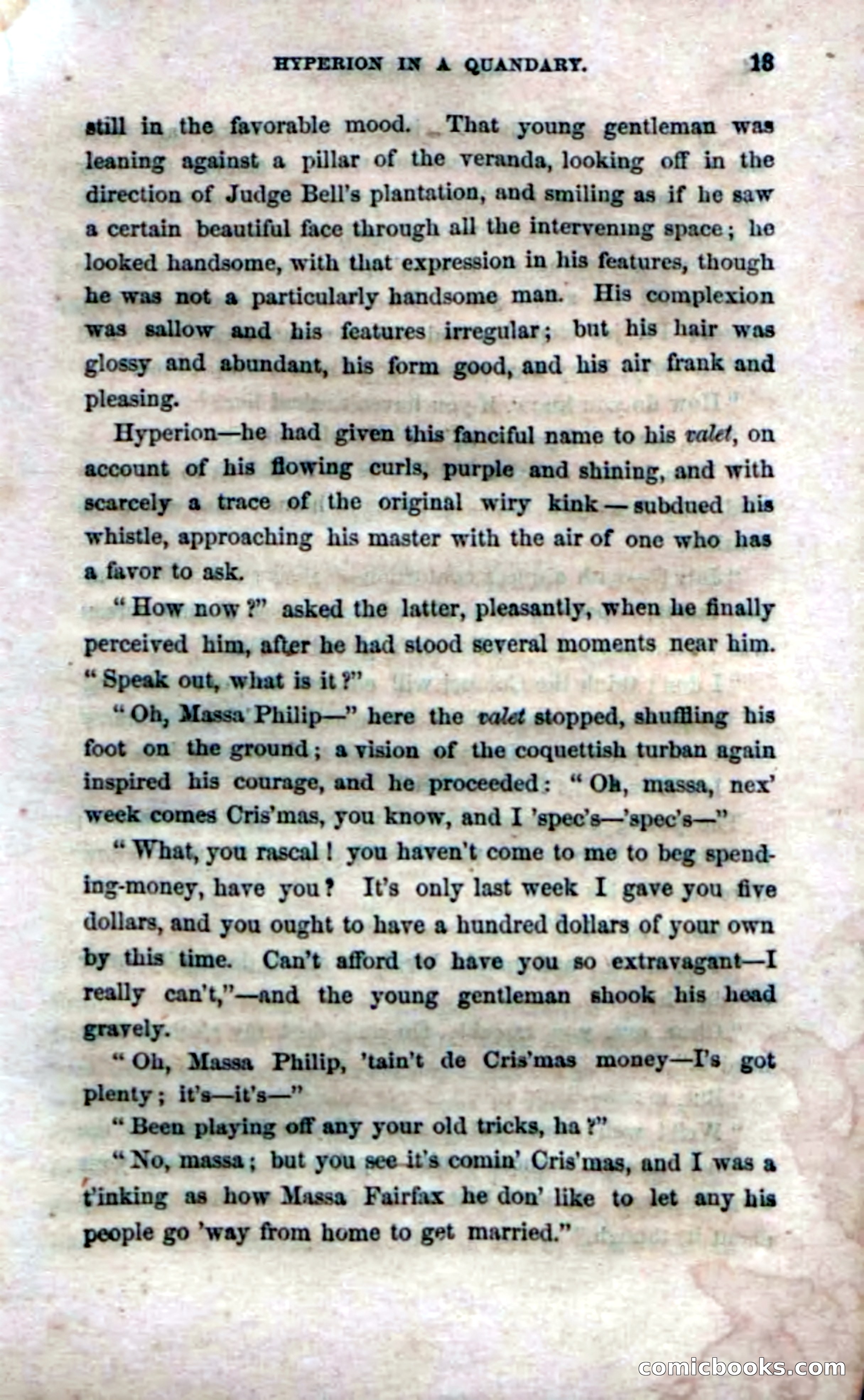 Beadle's Dime Novels No. 33: Maum Guinea and Her Plantation Children — page 19 of 228