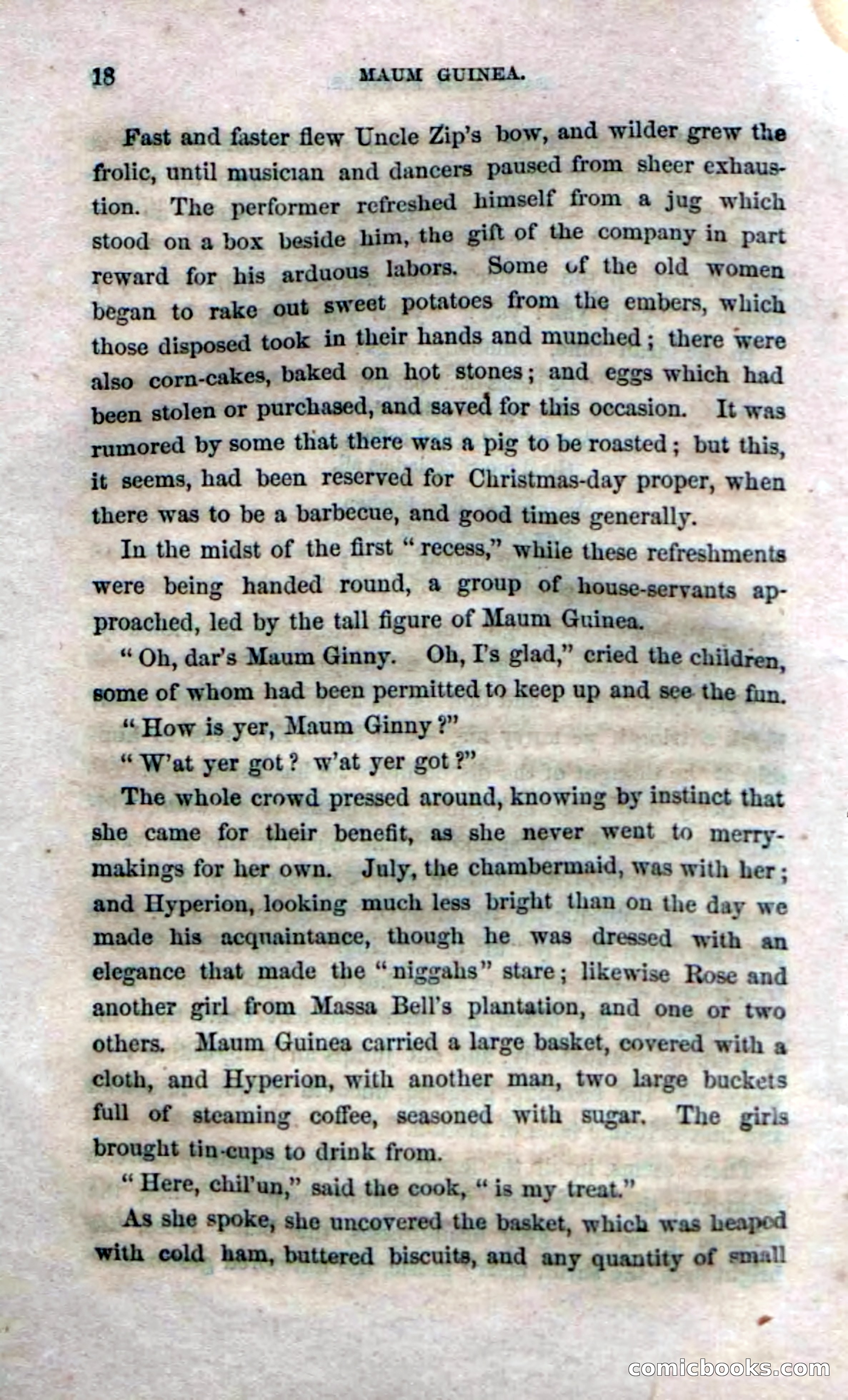 Beadle's Dime Novels No. 33: Maum Guinea and Her Plantation Children — page 24 of 228