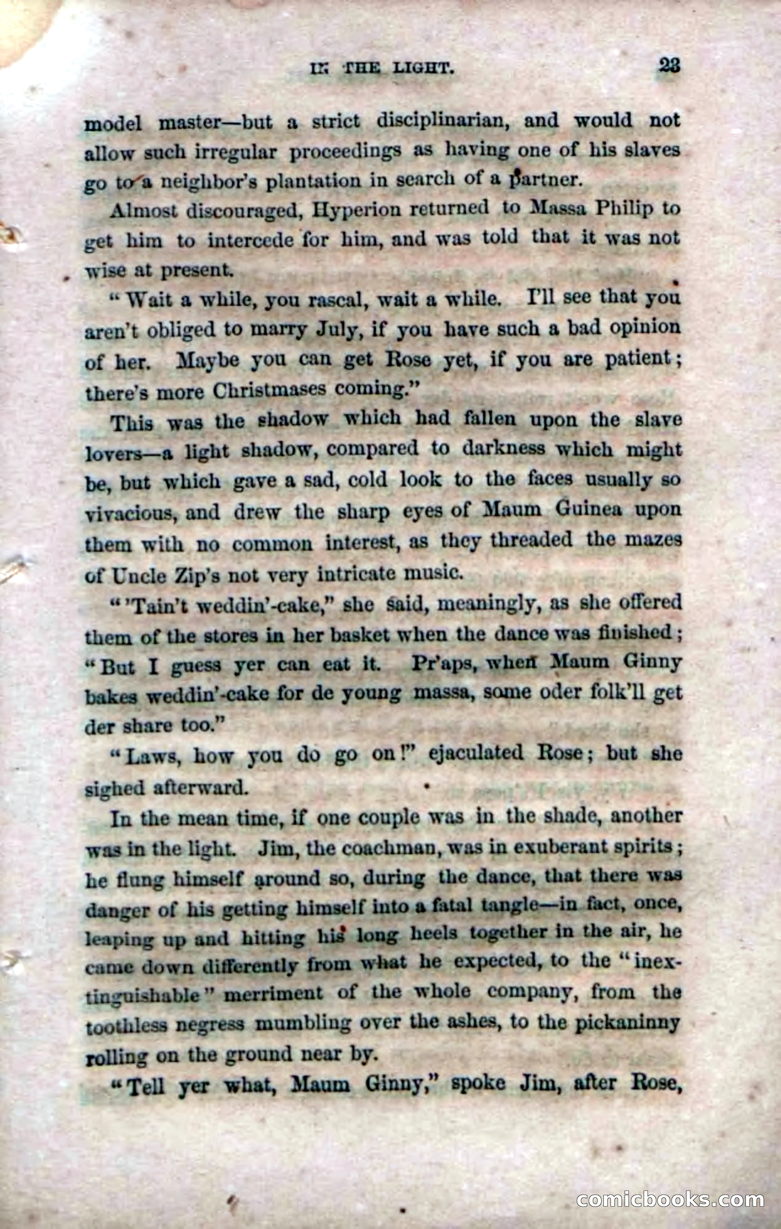 Beadle's Dime Novels No. 33: Maum Guinea and Her Plantation Children — page 29 of 228