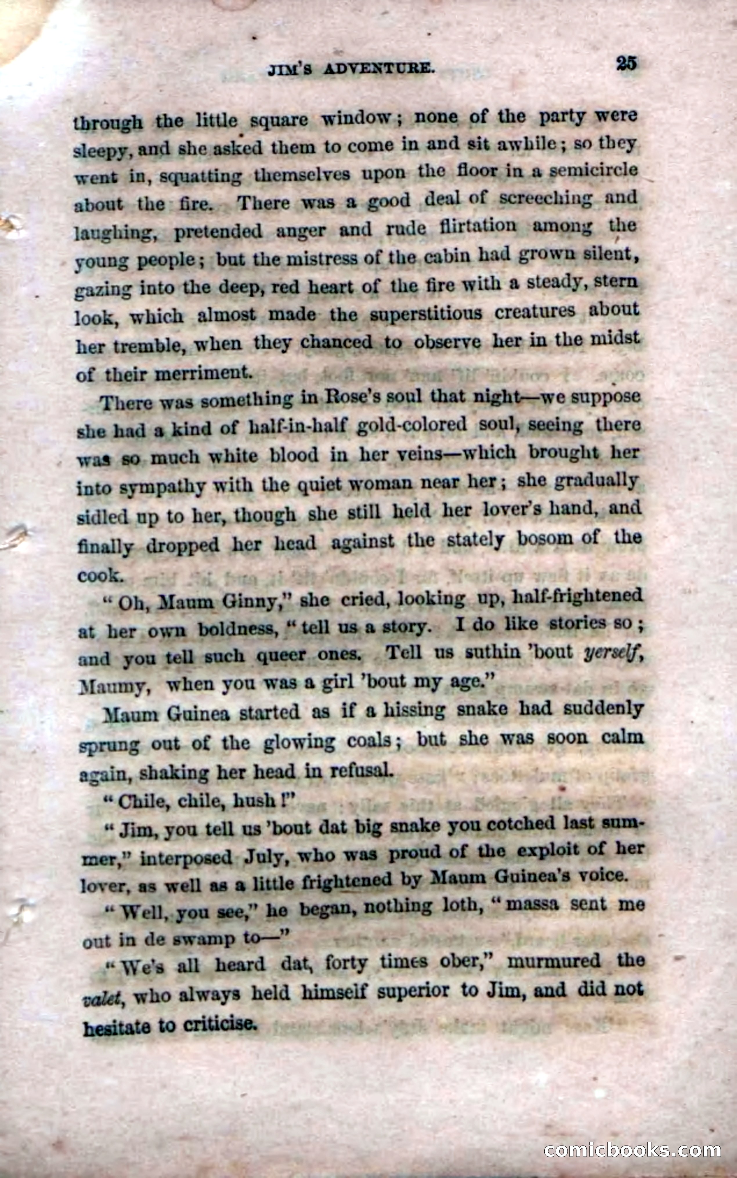 Beadle's Dime Novels No. 33: Maum Guinea and Her Plantation Children — page 31 of 228