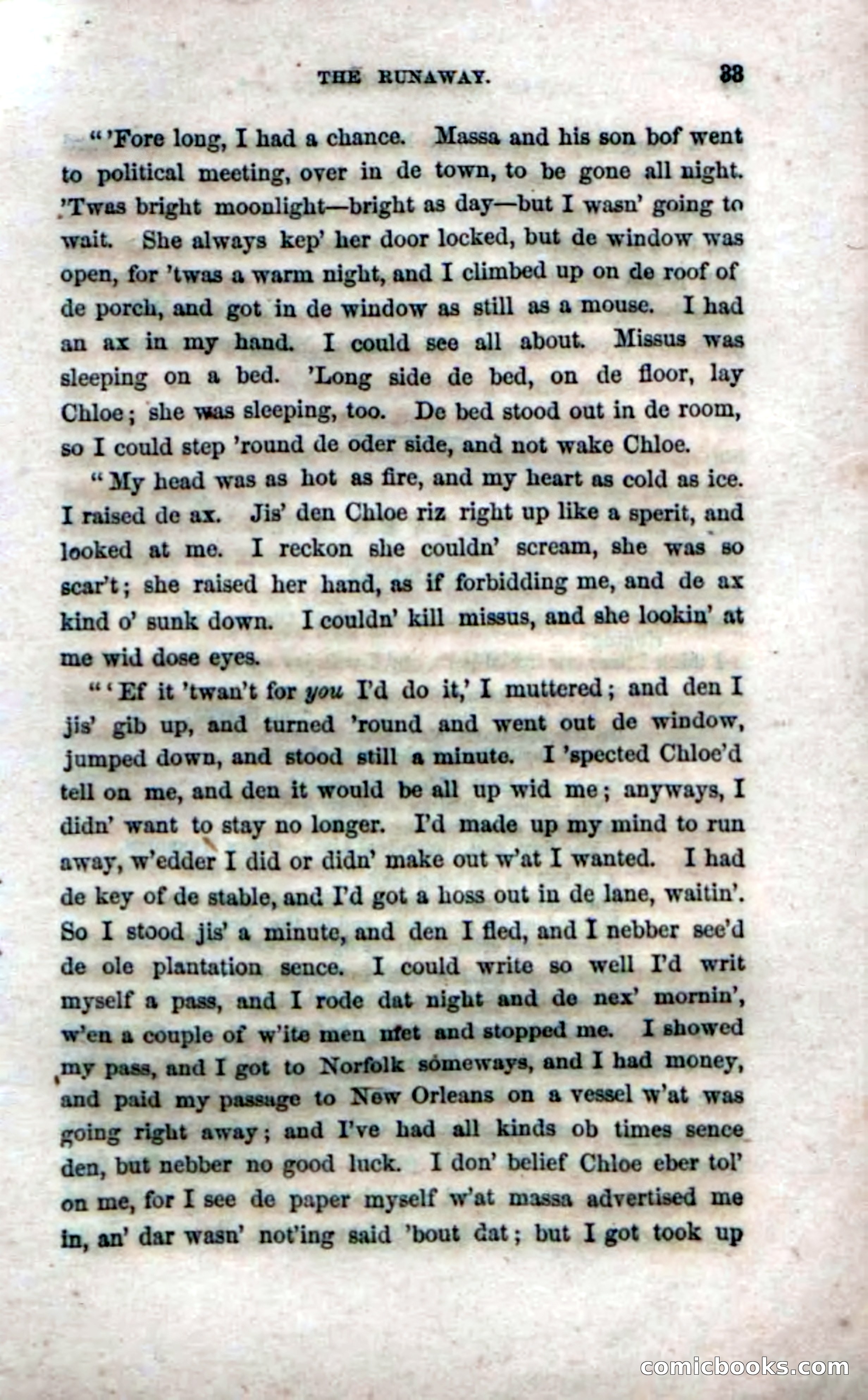 Beadle's Dime Novels No. 33: Maum Guinea and Her Plantation Children — page 39 of 228