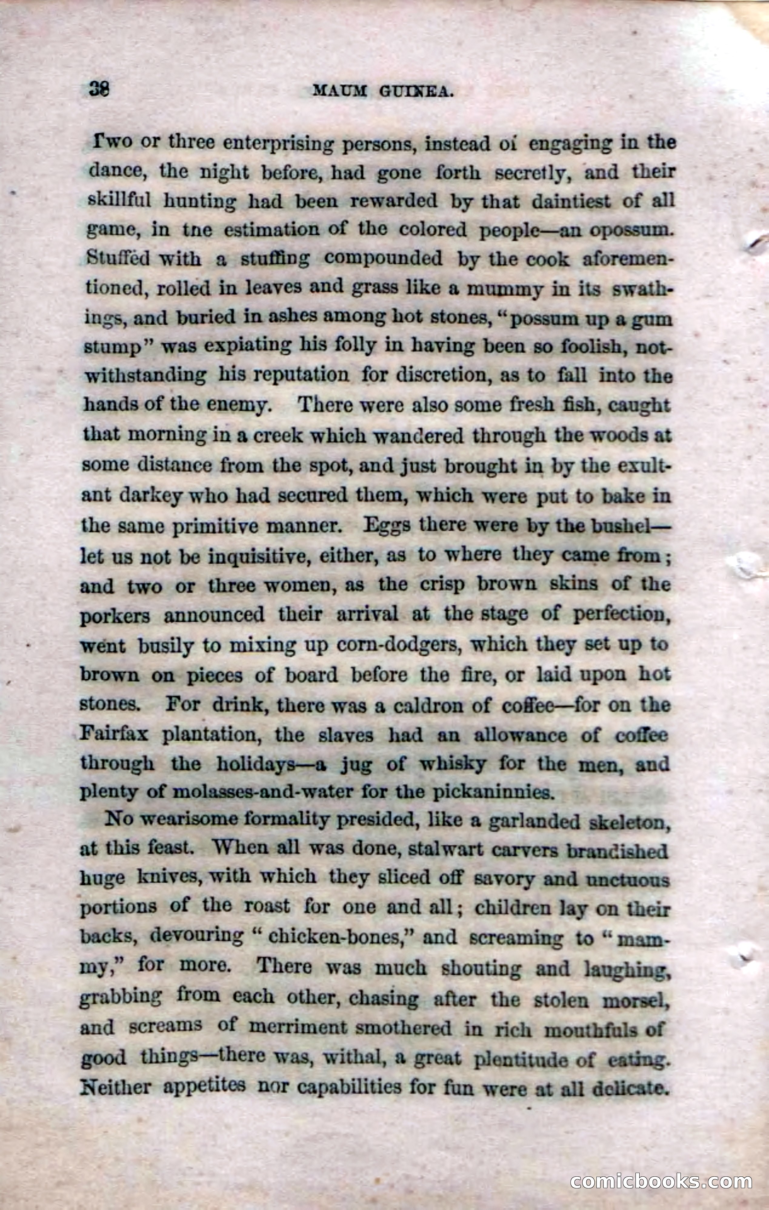 Beadle's Dime Novels No. 33: Maum Guinea and Her Plantation Children — page 44 of 228