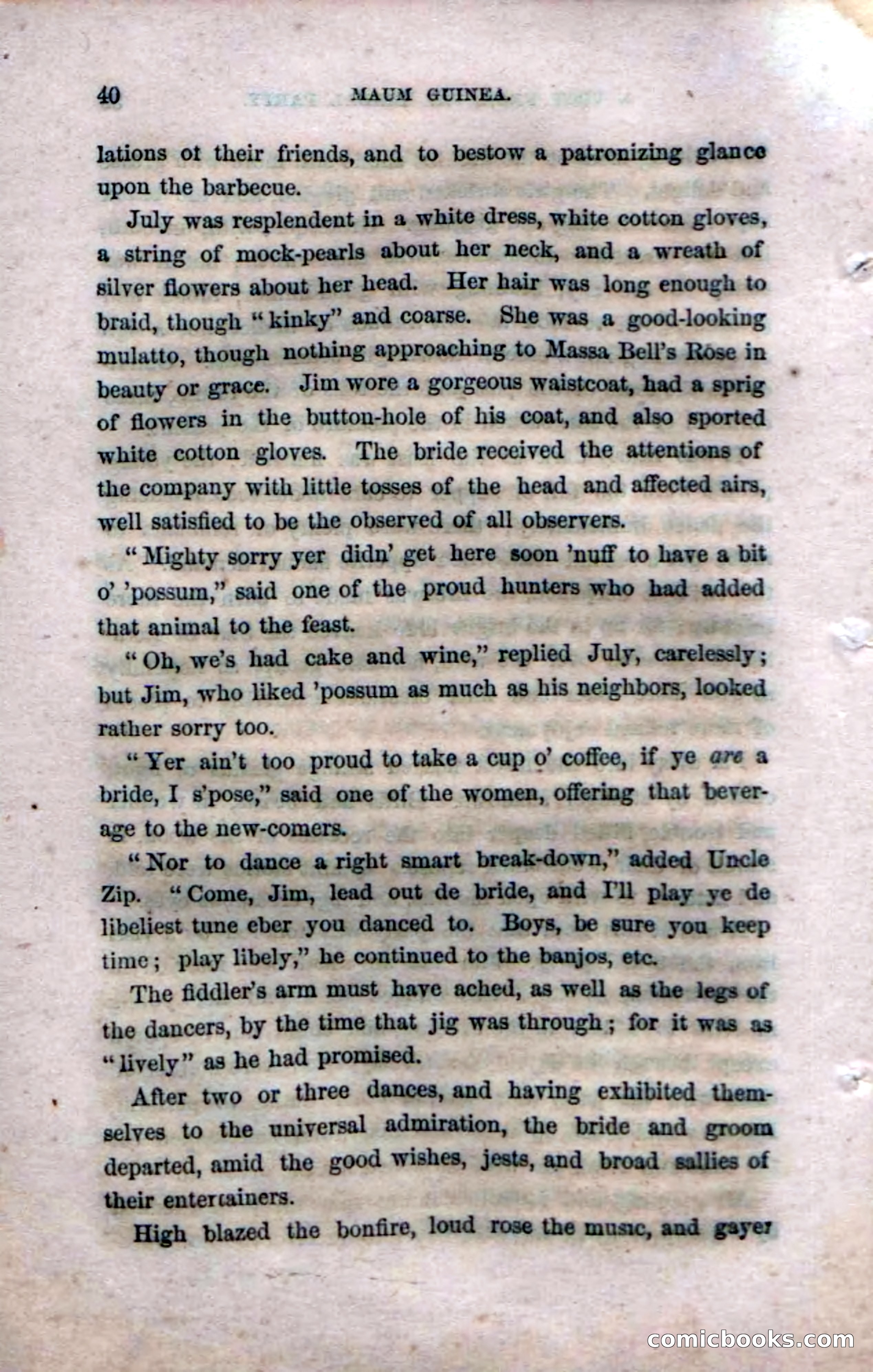 Beadle's Dime Novels No. 33: Maum Guinea and Her Plantation Children — page 46 of 228