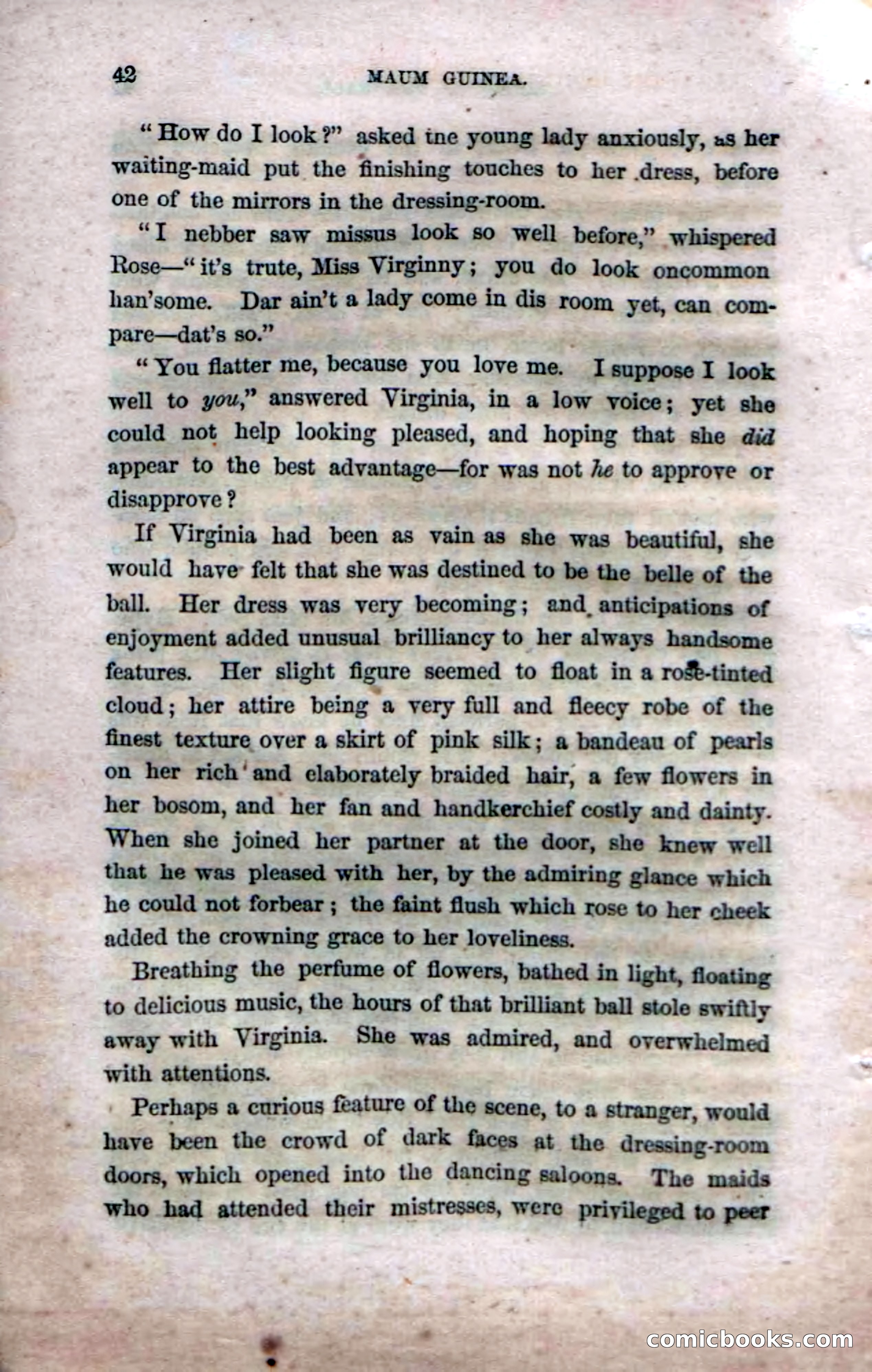Beadle's Dime Novels No. 33: Maum Guinea and Her Plantation Children — page 48 of 228