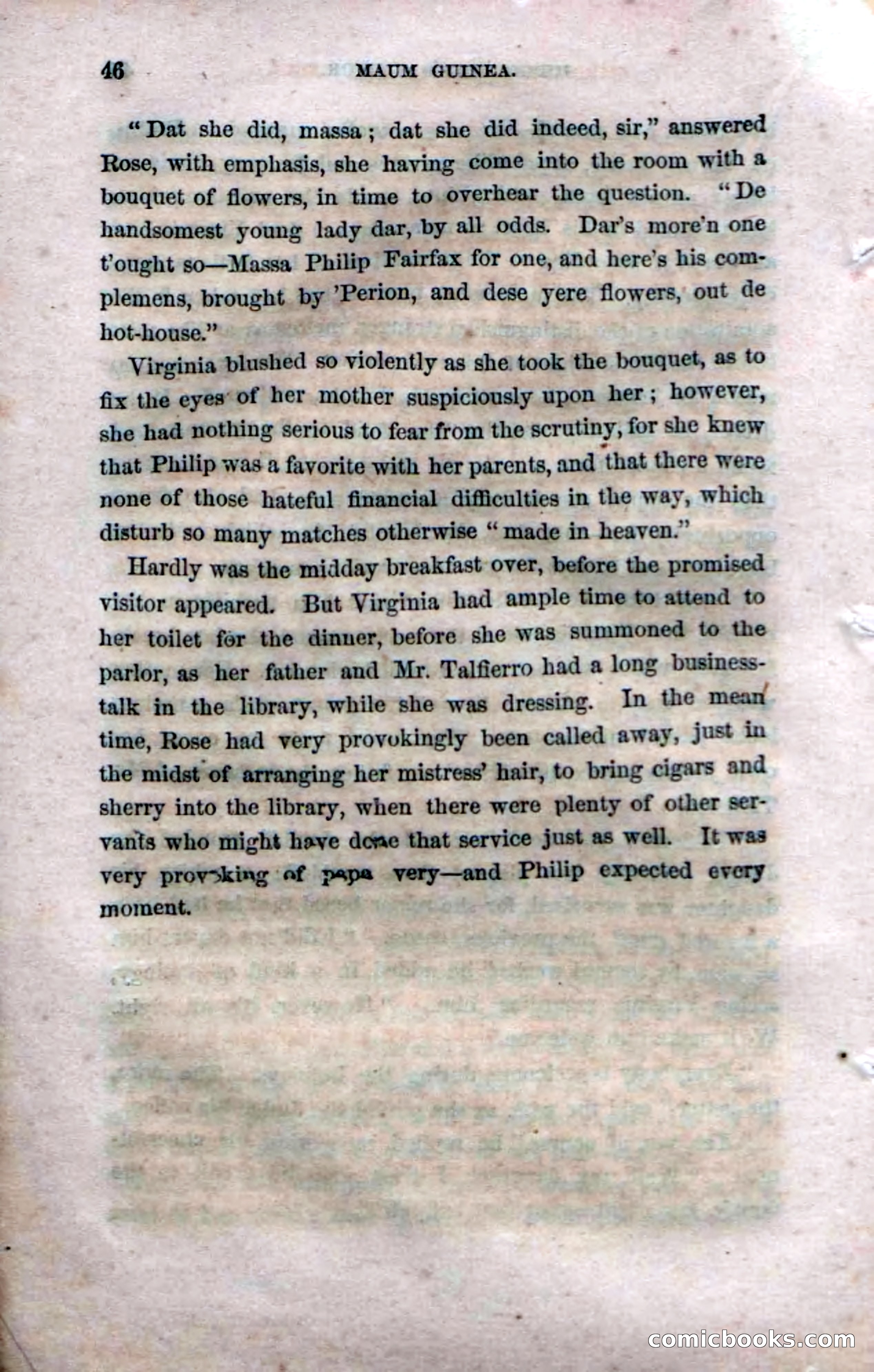 Beadle's Dime Novels No. 33: Maum Guinea and Her Plantation Children — page 52 of 228
