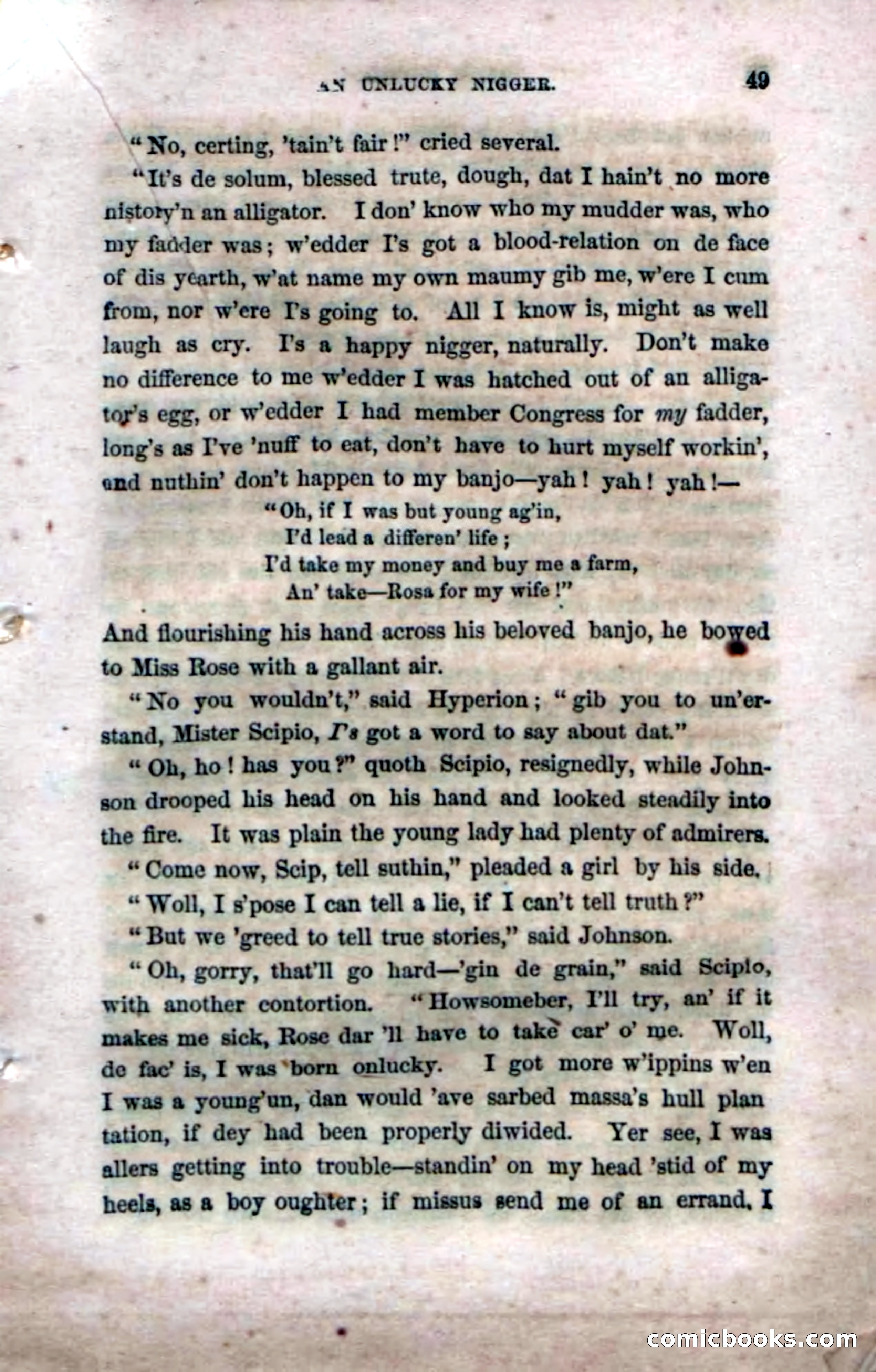 Beadle's Dime Novels No. 33: Maum Guinea and Her Plantation Children — page 55 of 228