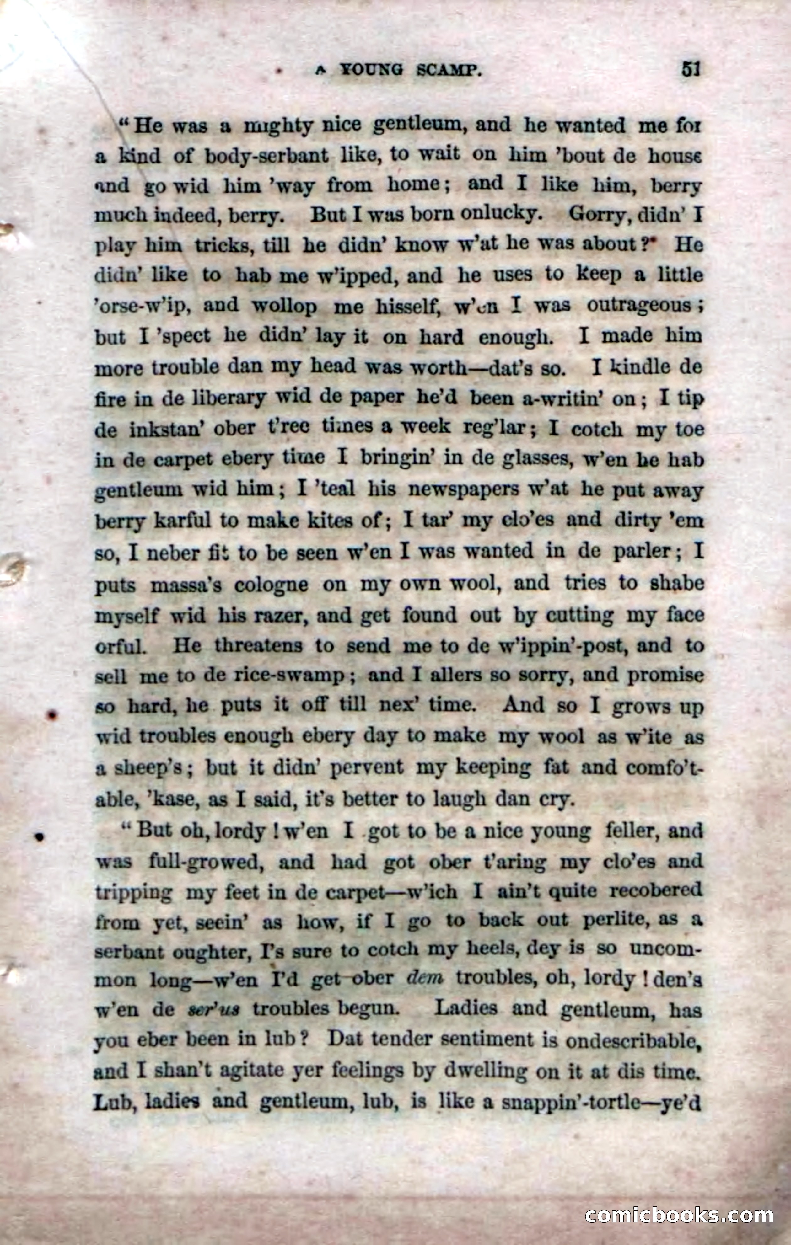 Beadle's Dime Novels No. 33: Maum Guinea and Her Plantation Children — page 57 of 228
