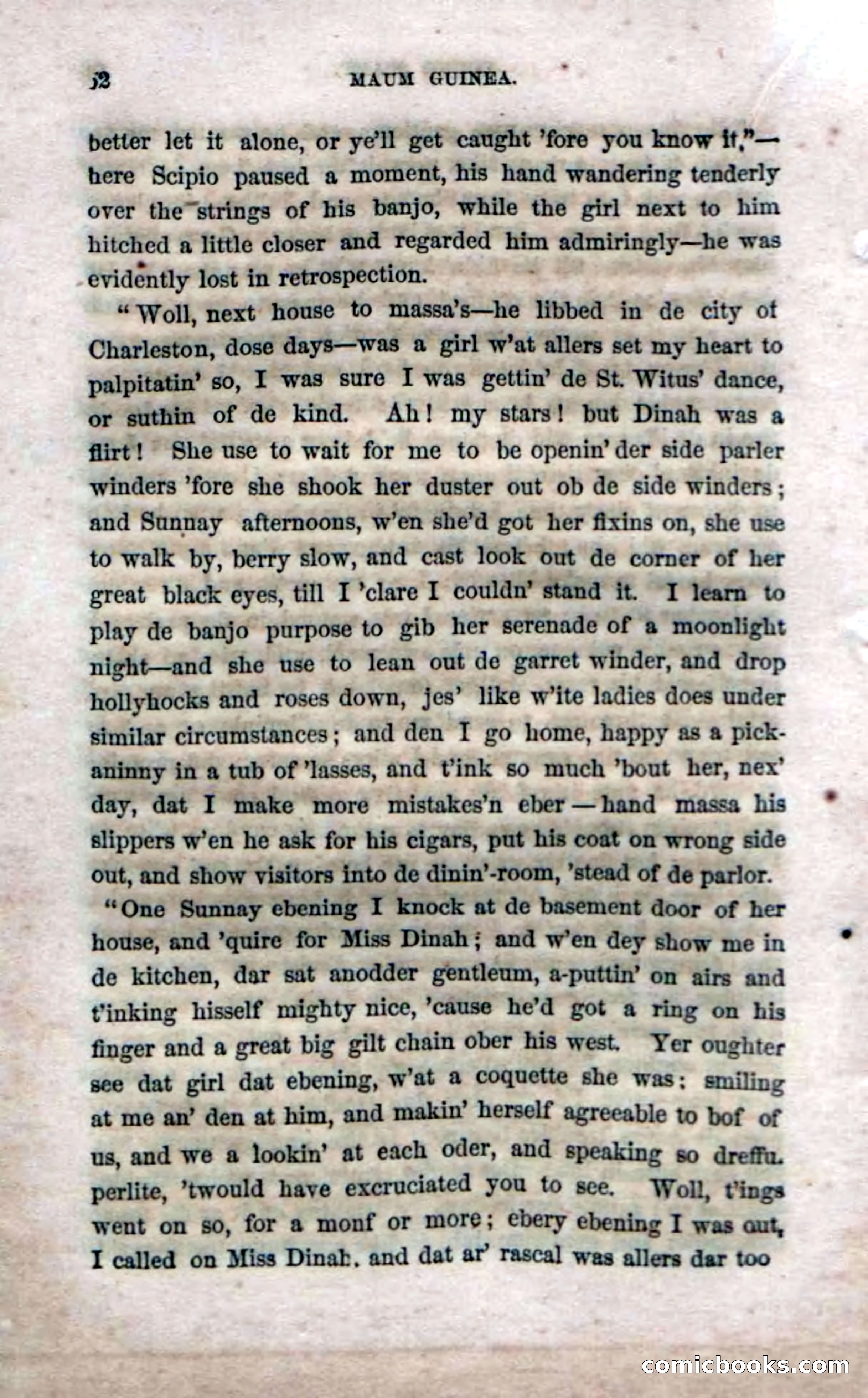 Beadle's Dime Novels No. 33: Maum Guinea and Her Plantation Children — page 58 of 228