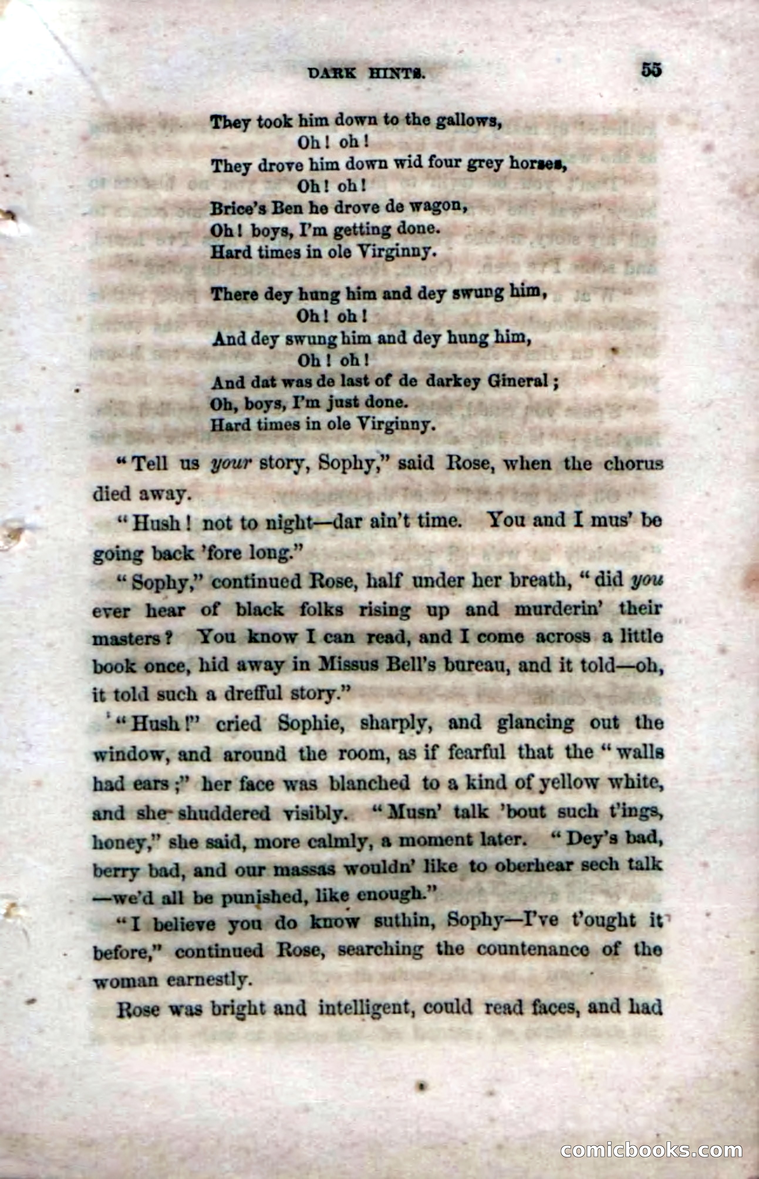 Beadle's Dime Novels No. 33: Maum Guinea and Her Plantation Children — page 61 of 228