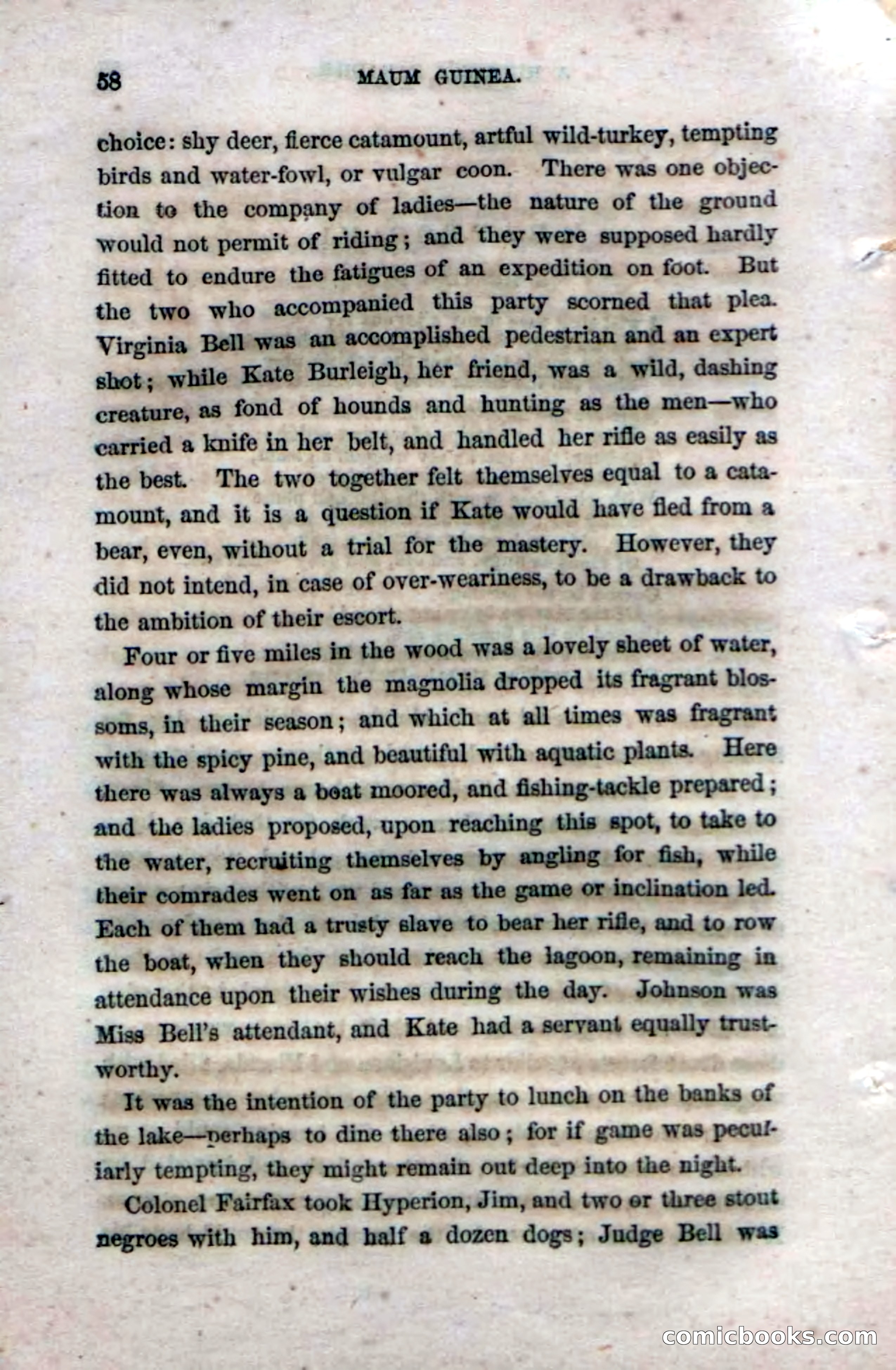 Beadle's Dime Novels No. 33: Maum Guinea and Her Plantation Children — page 64 of 228